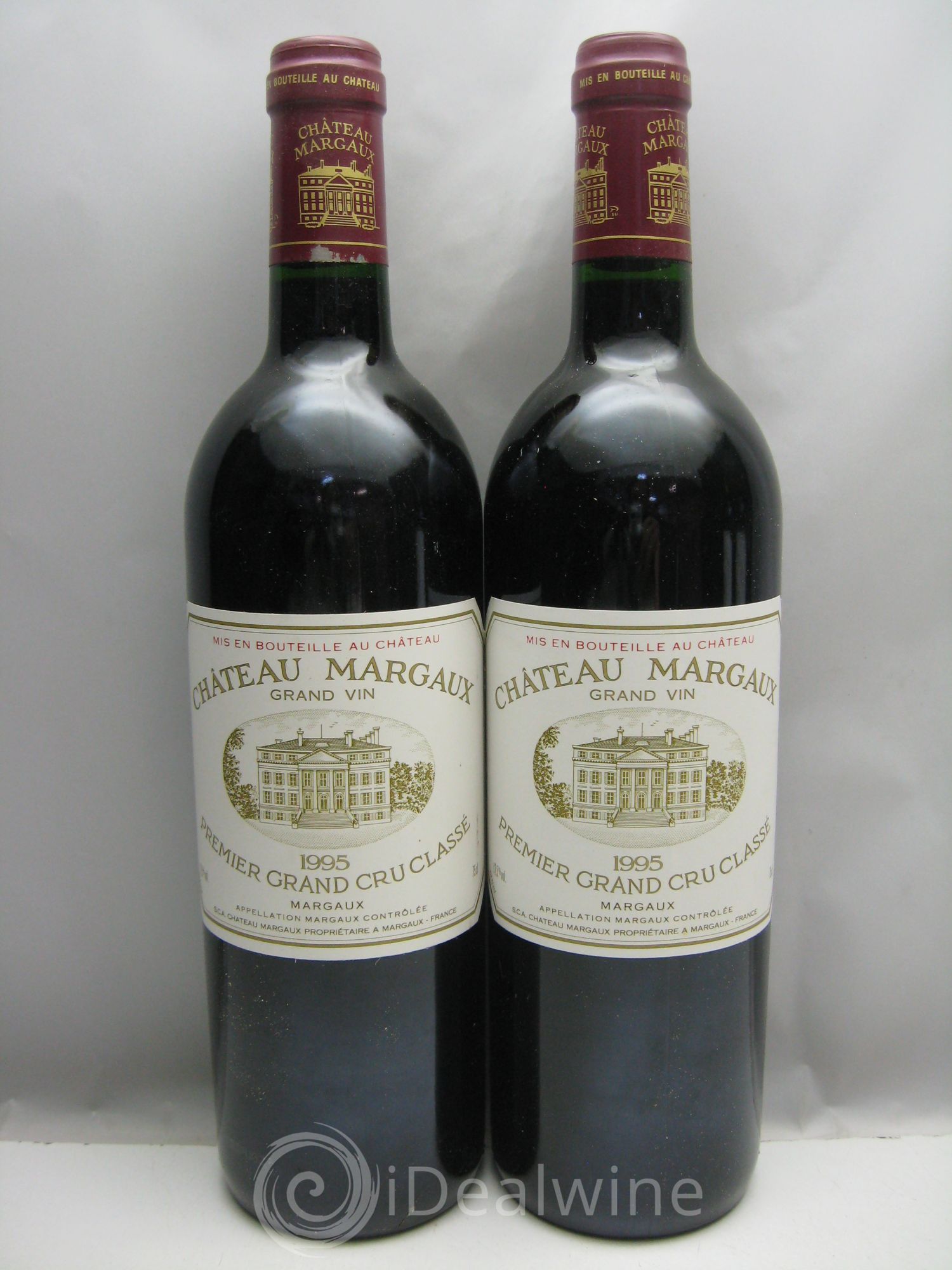 Château Margaux 1er Grand Cru Classé 1995 - Lot de 6 bouteilles - 1