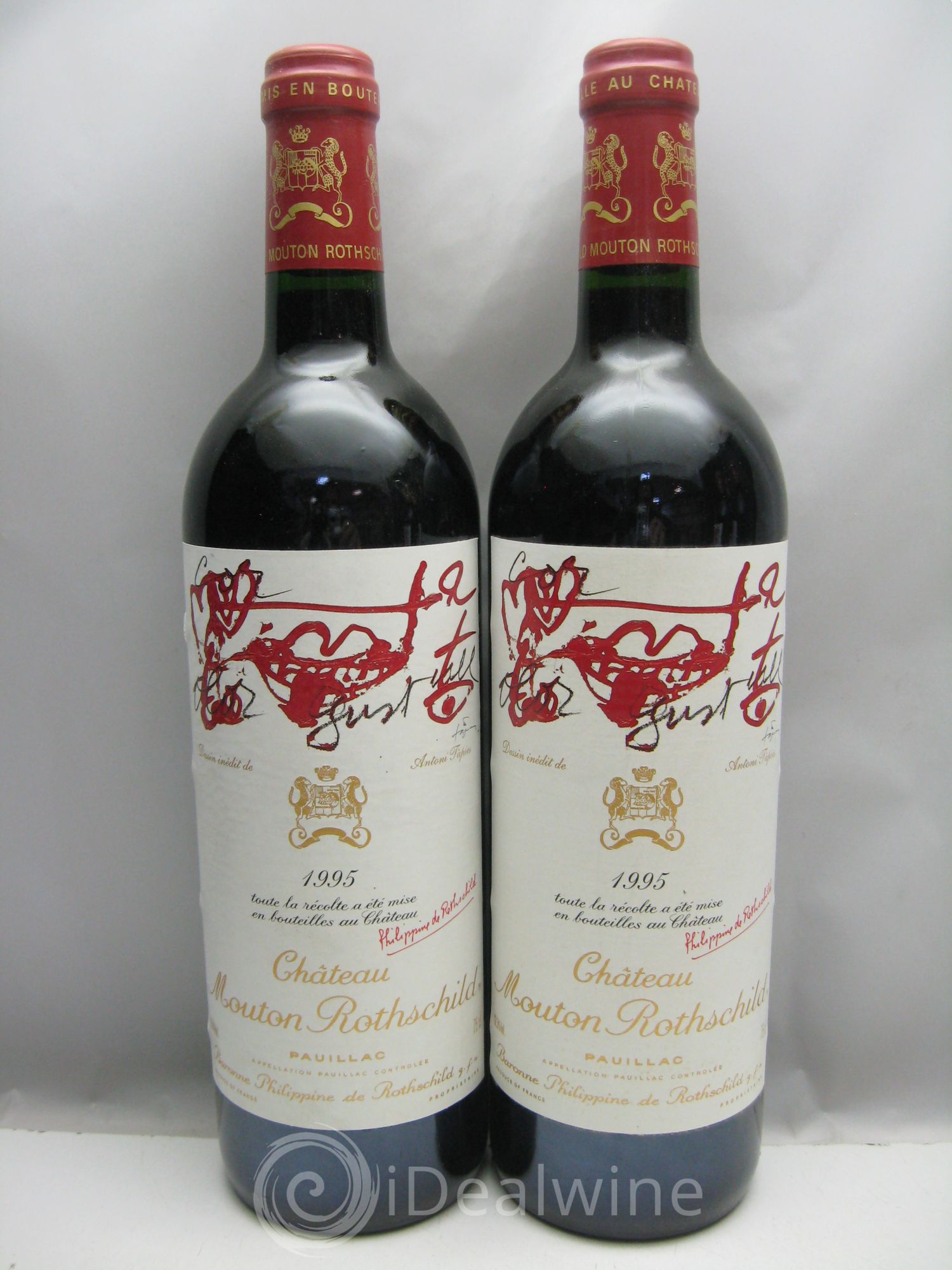Château Mouton Rothschild 1er Grand Cru Classé 1995 - Lot de 12 bouteilles - 3