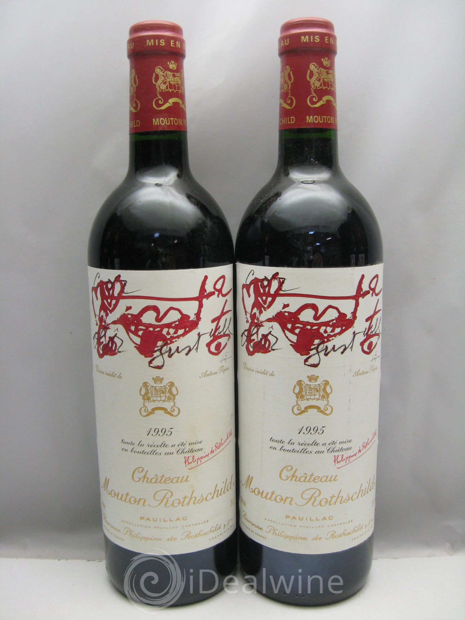 Château Mouton Rothschild 1er Grand Cru Classé 1995 - Lot de 12 bouteilles - 4