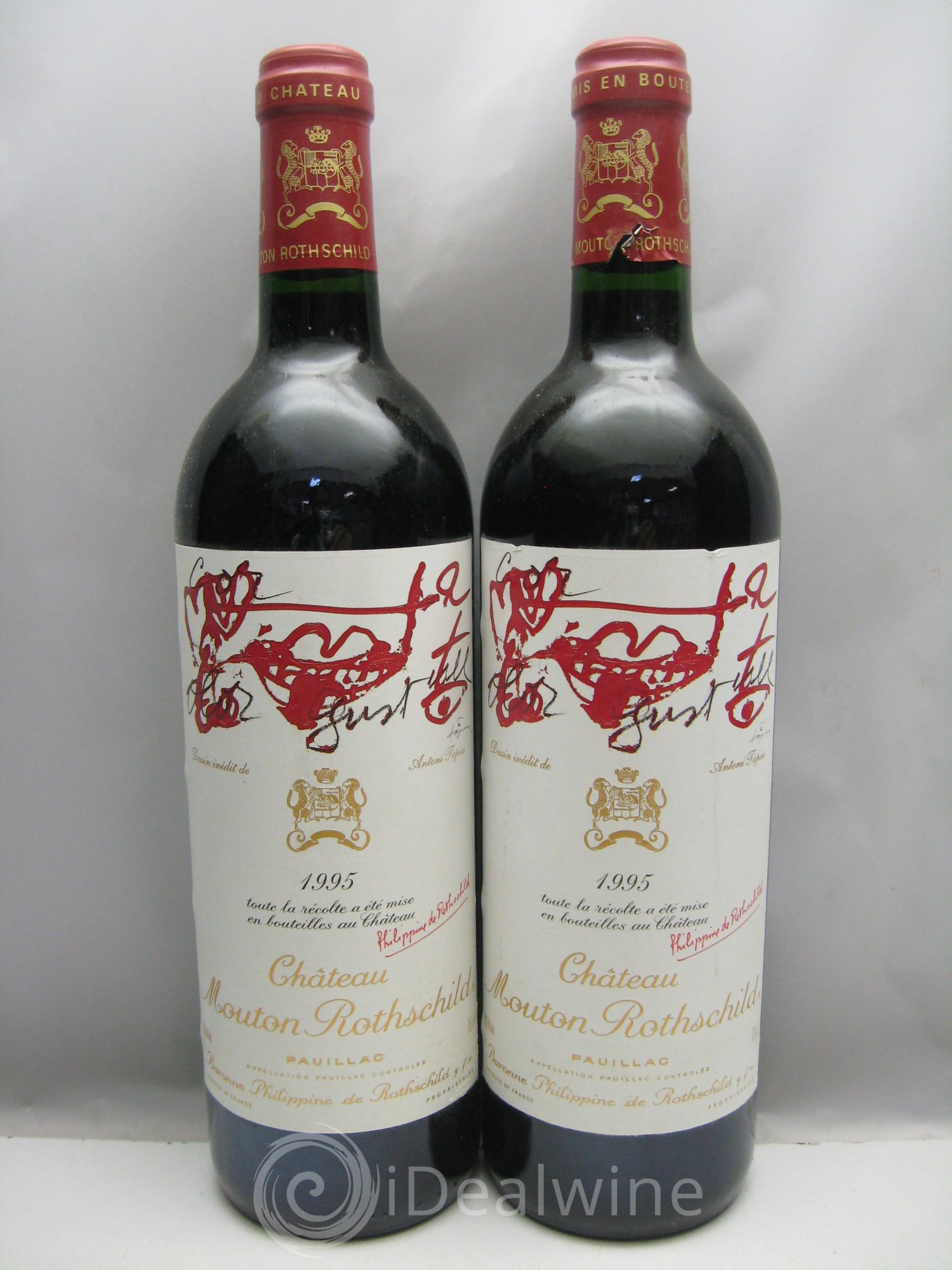 Château Mouton Rothschild 1er Grand Cru Classé 1995 - Lot de 12 bouteilles - 5