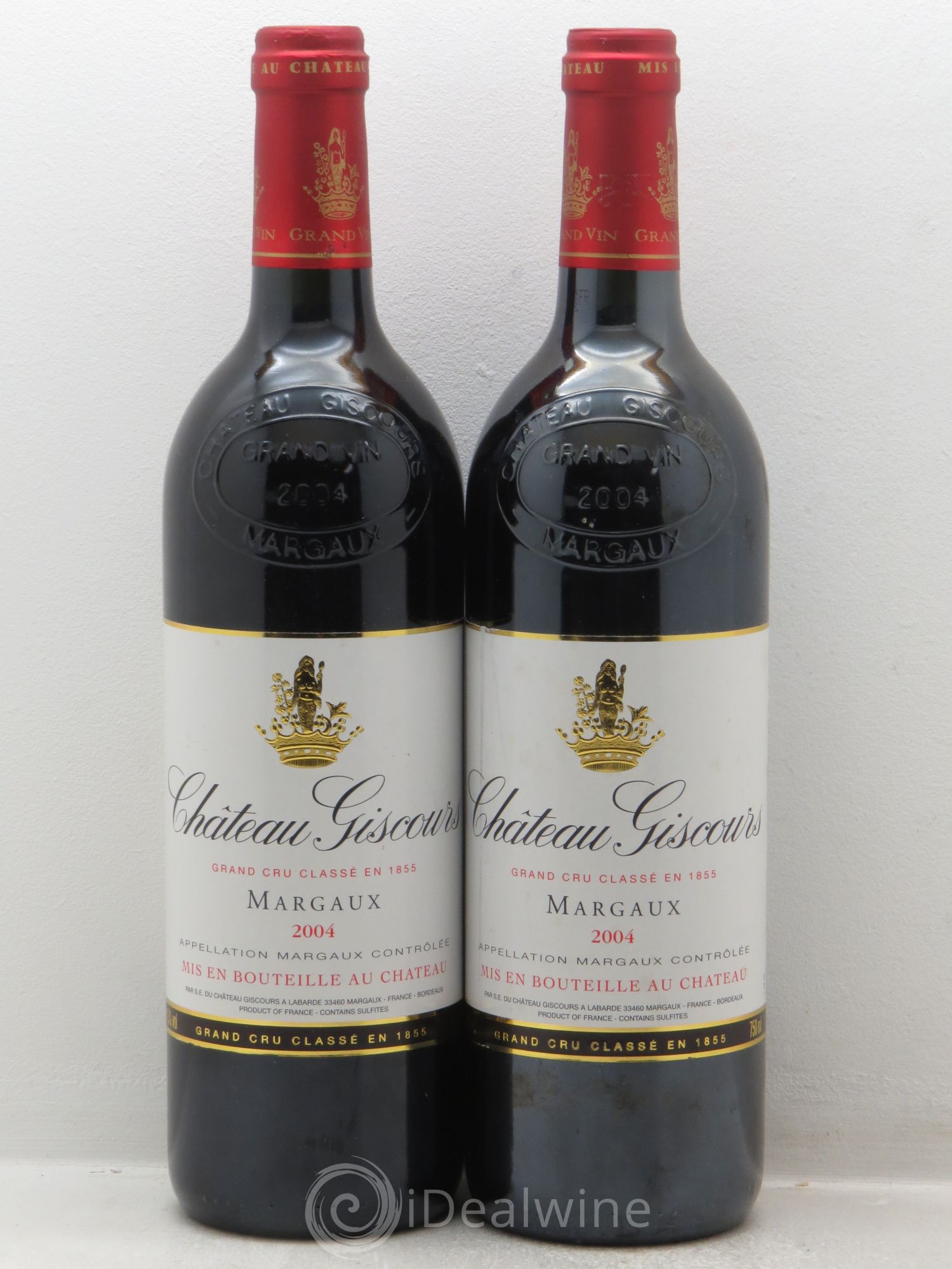 Château Giscours 3ème Grand Cru Classé 2004 - Lot de 2 bouteilles - 0