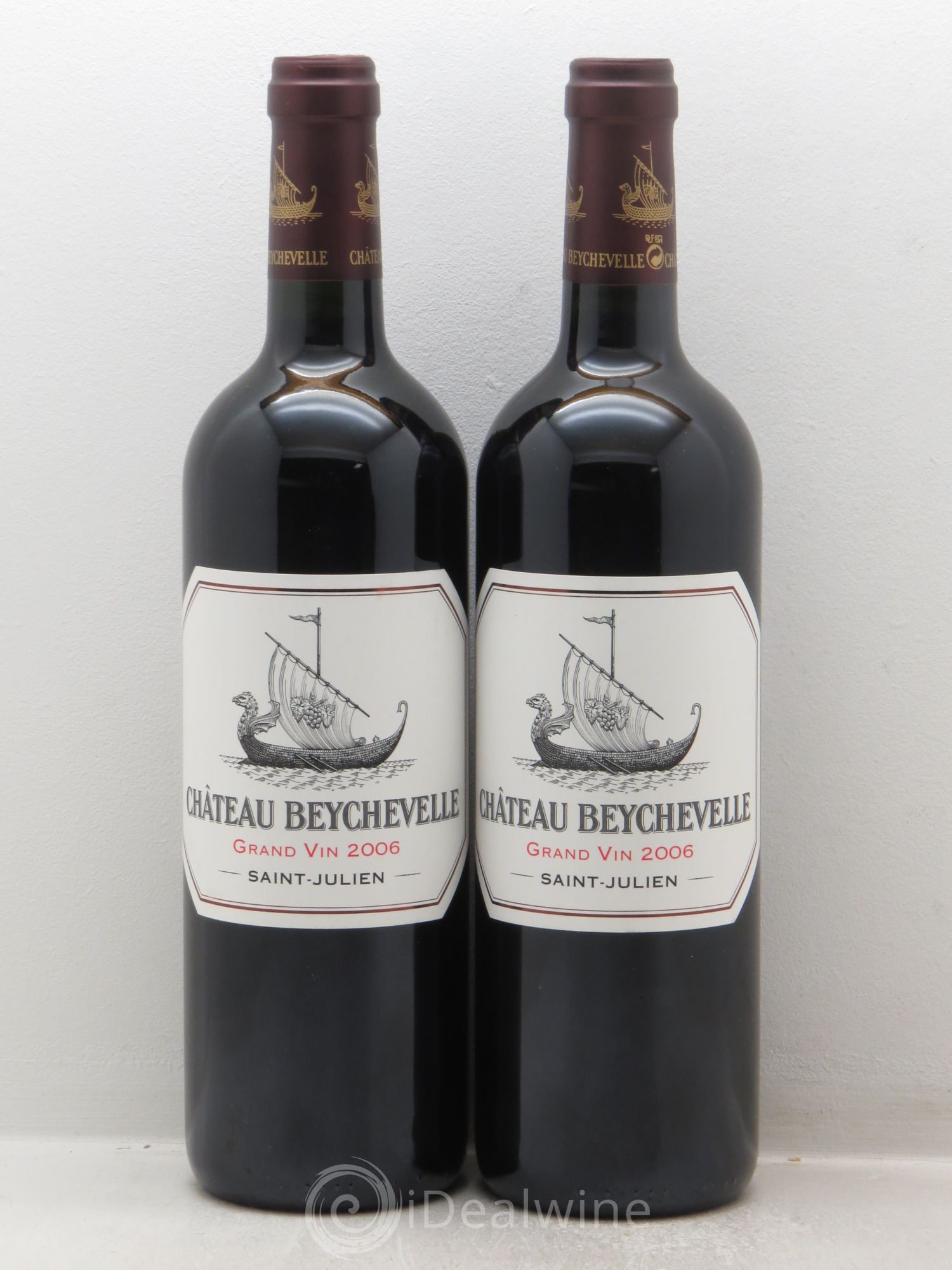 Château Beychevelle 4ème Grand Cru Classé 2006 - Lot de 2 bouteilles - 0