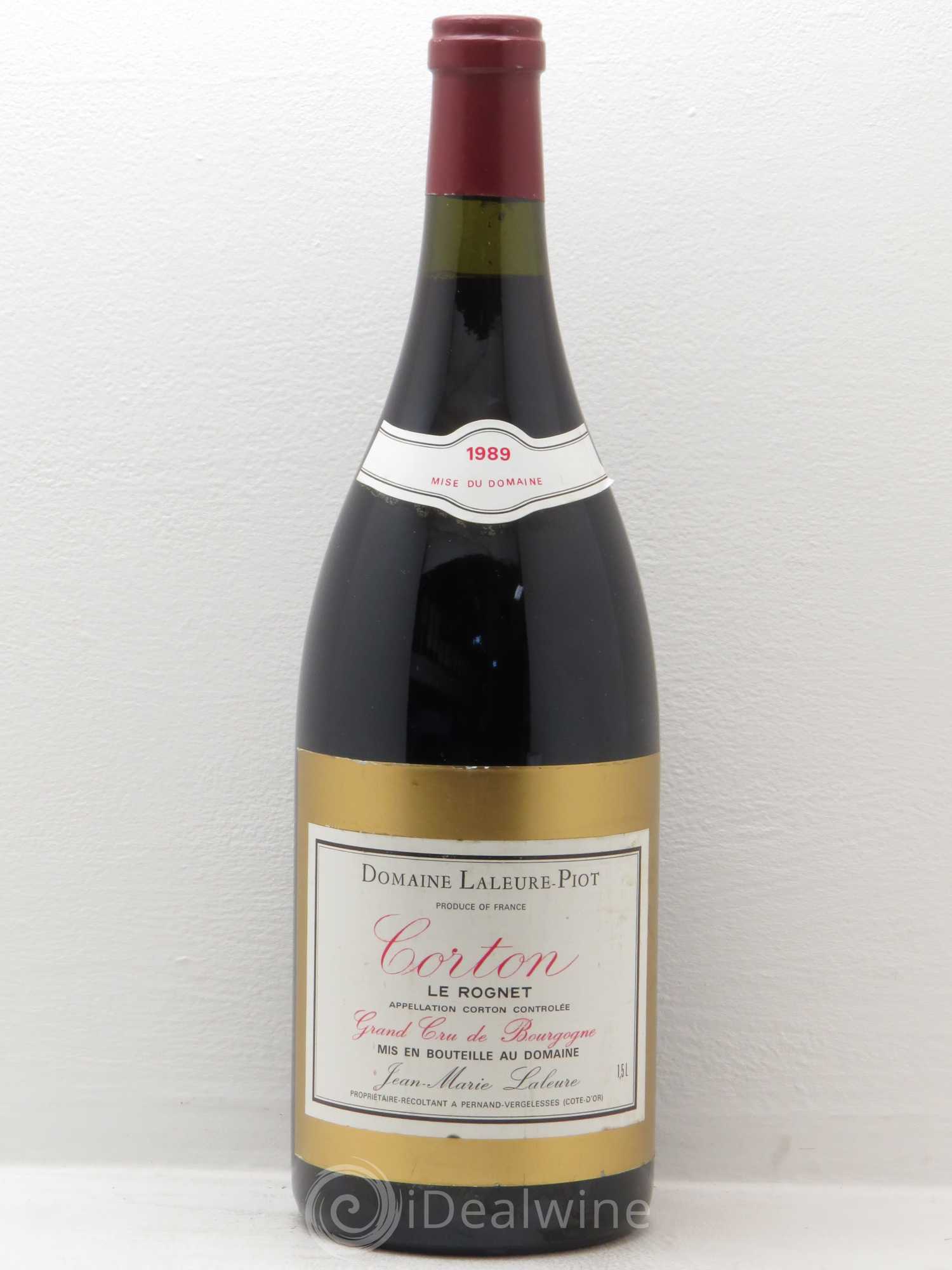 Corton Grand Cru 1989 - Lot de 1 magnum - 0