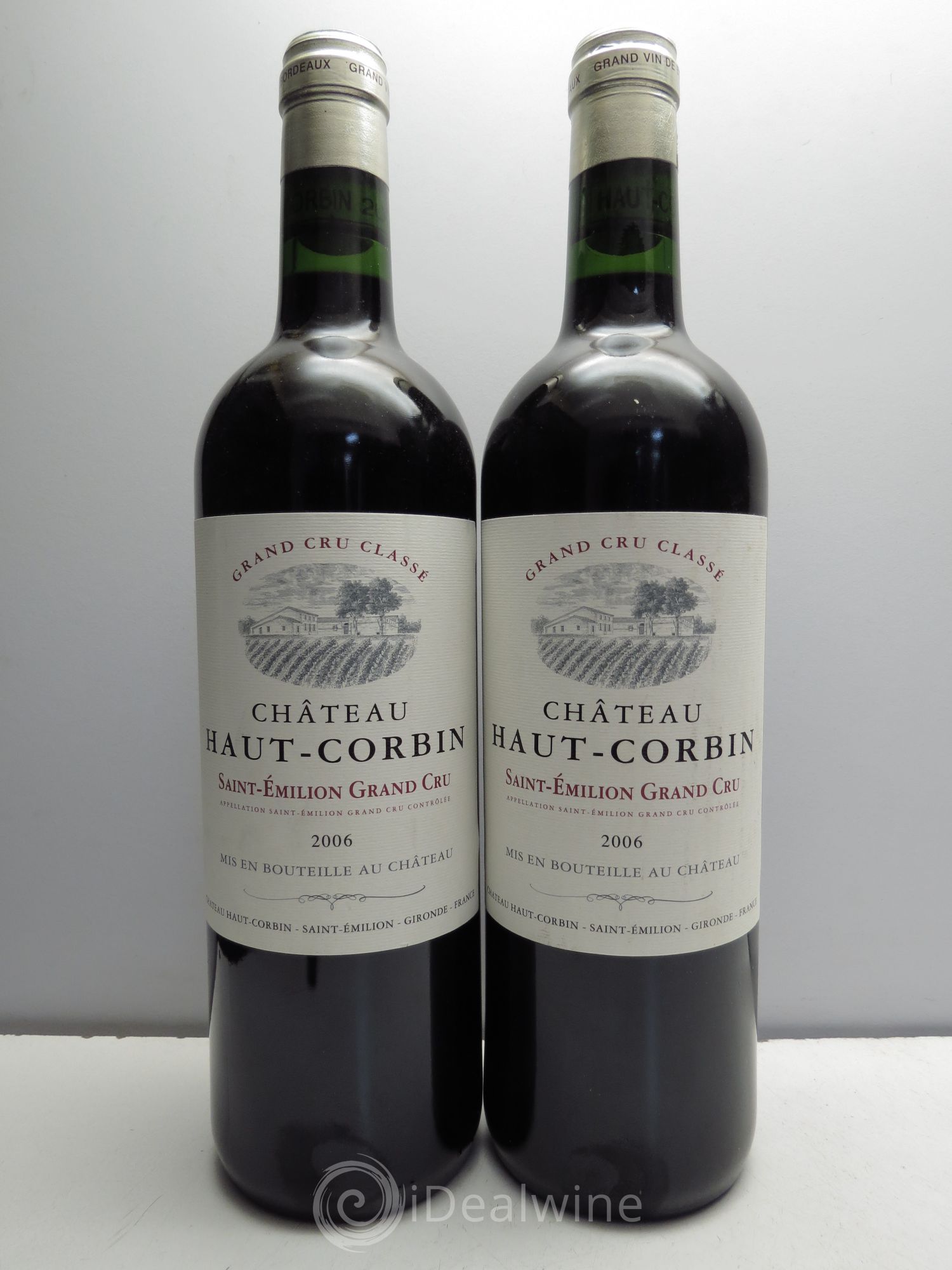 Château Haut Corbin Grand Cru 2006 - Lot de 2 bouteilles - 0