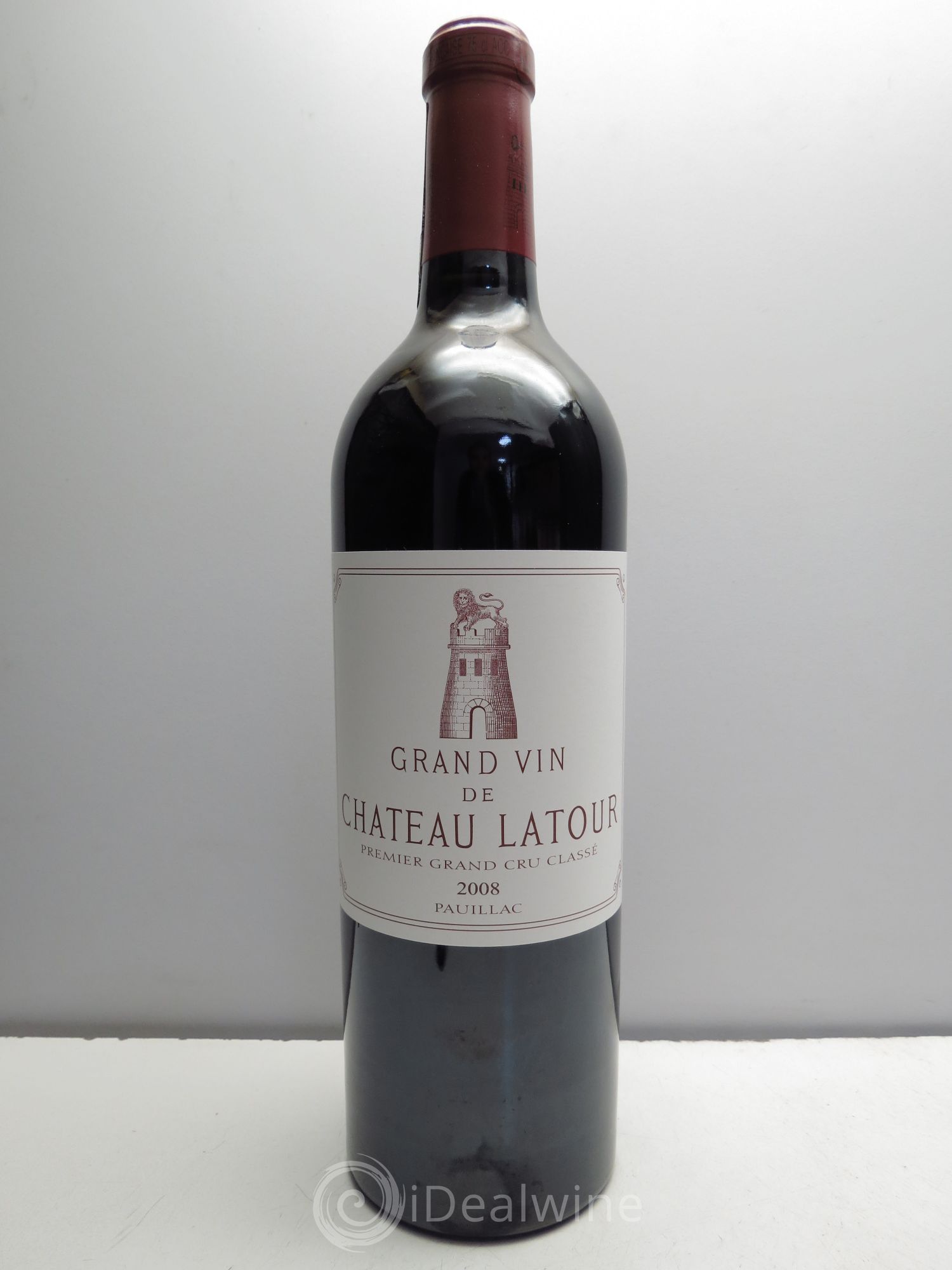 Château Latour 1er Grand Cru Classé 2008 - Lot de 1 bouteille - 0