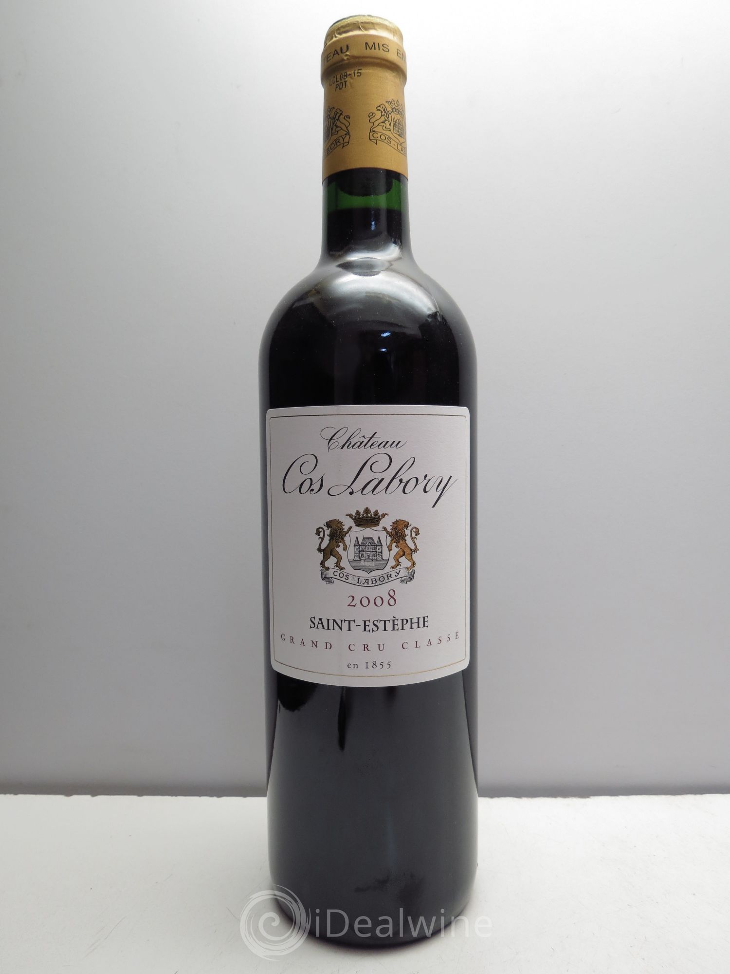 Château Cos Labory 5ème Grand Cru Classé 2008 - Lot de 6 bouteilles - 0