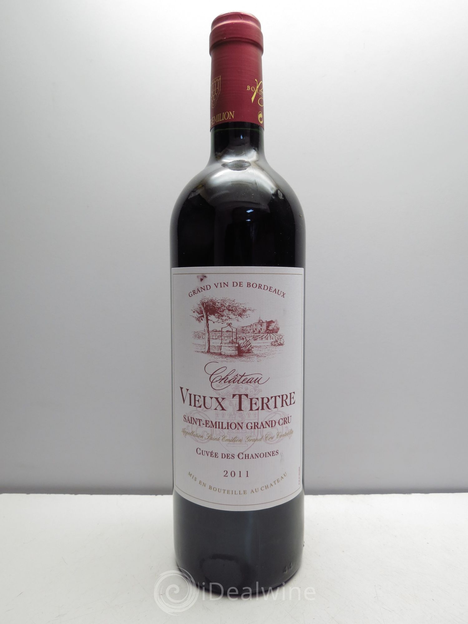Saint-Émilion Château du Vieux Tertre Cuvée des Chanoines 2011 - Posten von 6 Flaschen - 0
