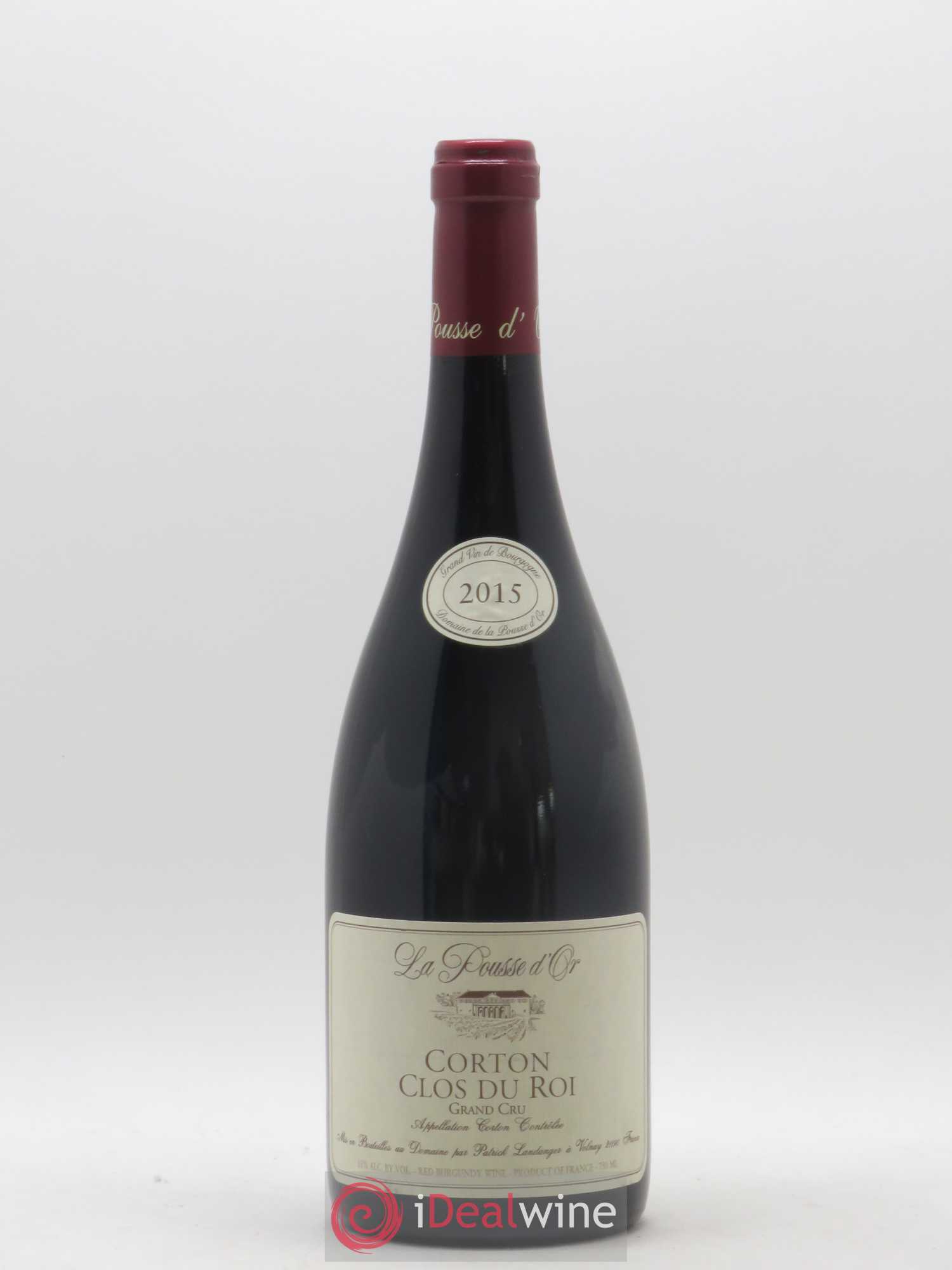 Corton Grand Cru Clos du Roi La Pousse d'Or (Domaine de) 2015 - Lot de 1 bouteille - 0