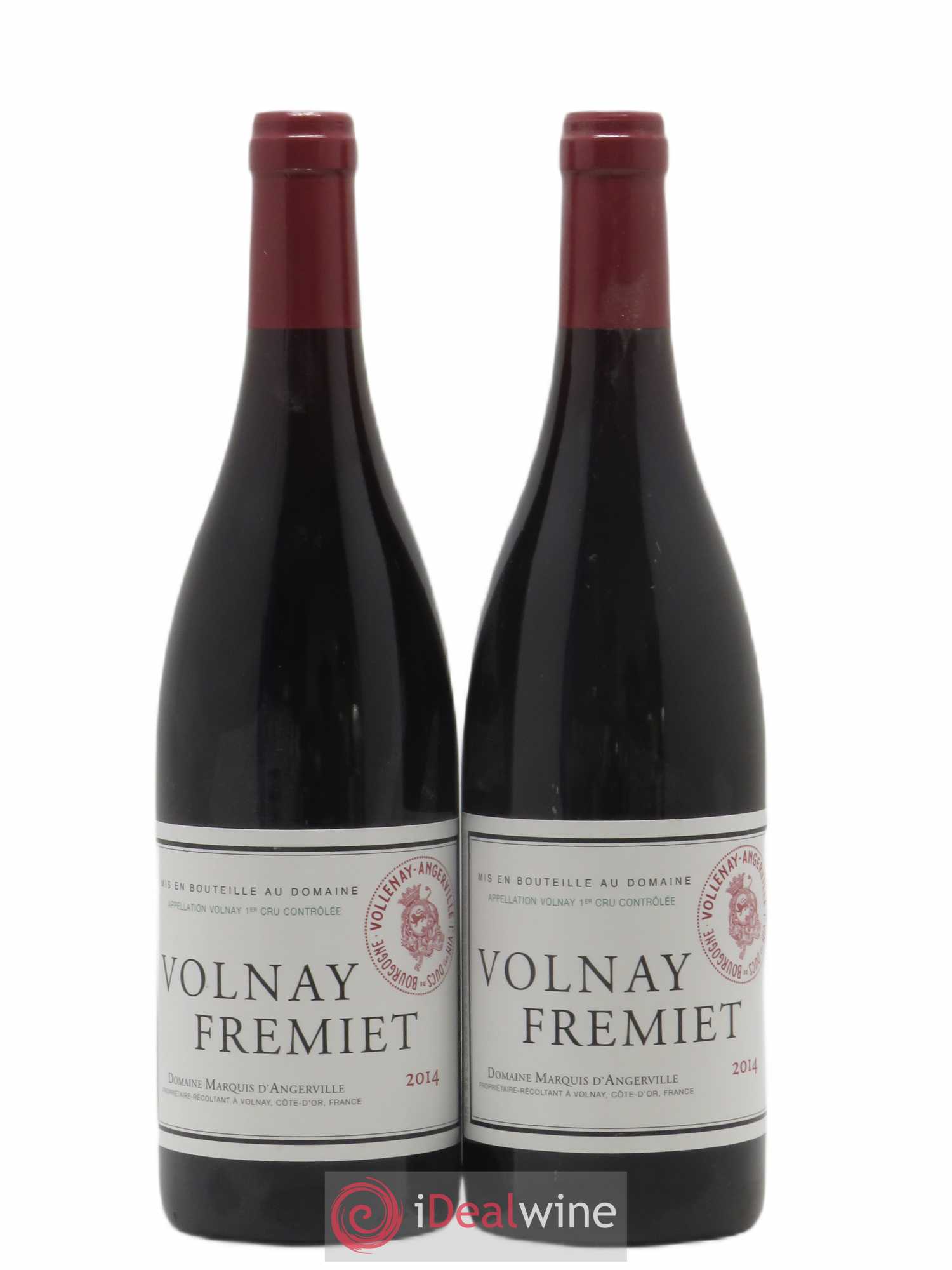 Volnay 1er Cru Frémiet Marquis d'Angerville (Domaine) 2014 - Lot de 2 bouteilles - 0
