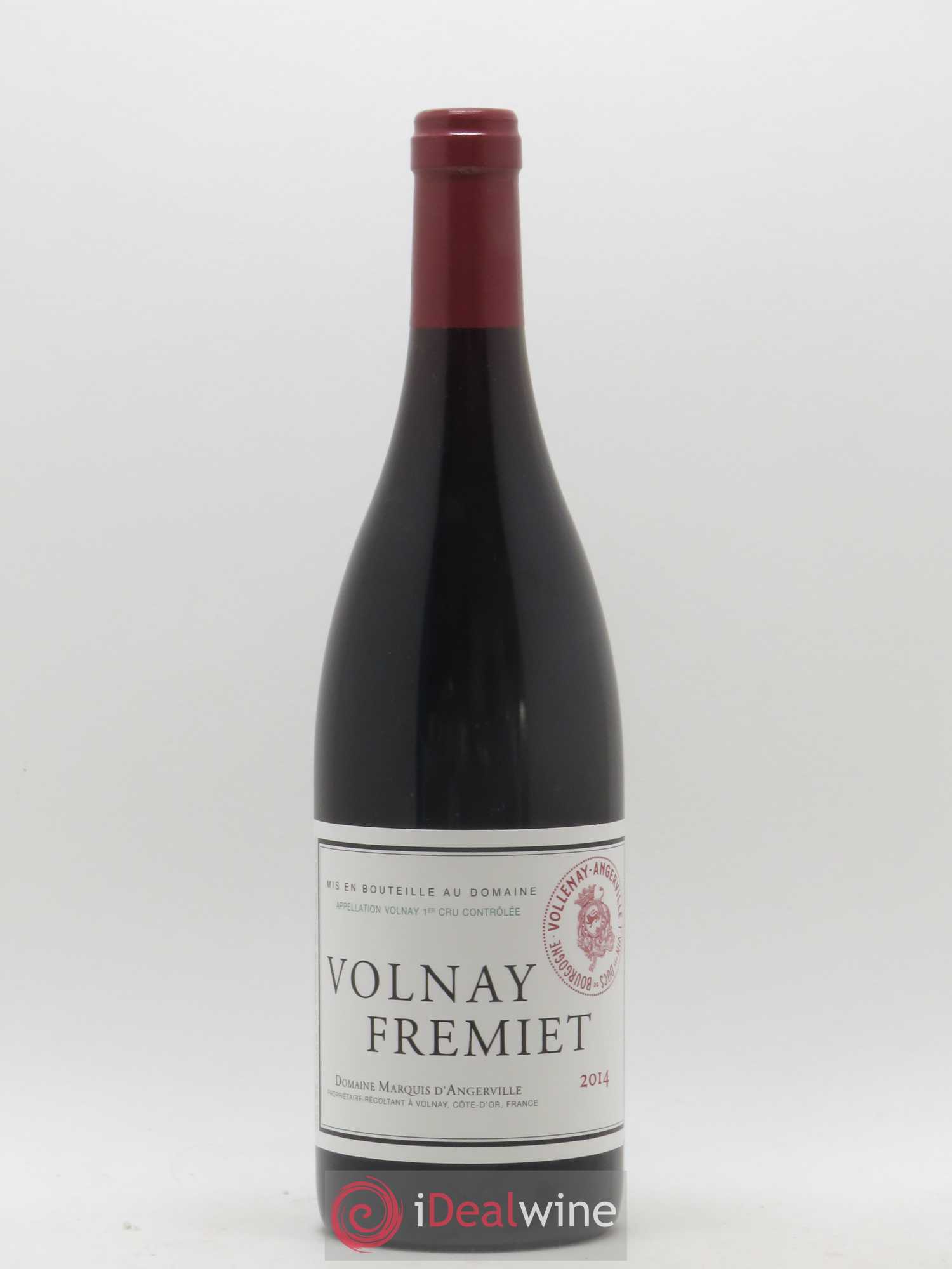 Volnay 1er Cru Frémiet Marquis d'Angerville (Domaine) 2014 - Lot de 1 bouteille - 0