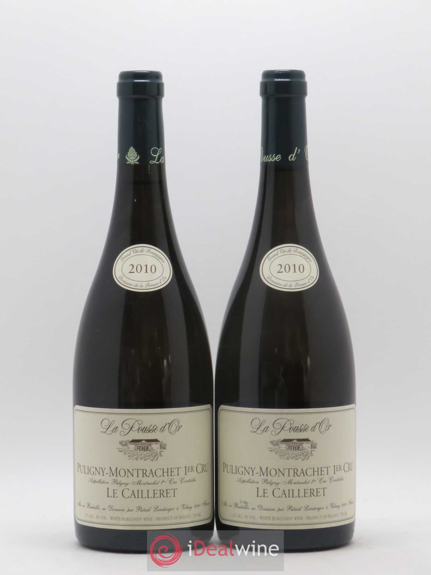 Puligny-Montrachet 1er Cru Le Cailleret La Pousse d'Or (Domaine de) 2010 - Lot de 2 bouteilles - 0