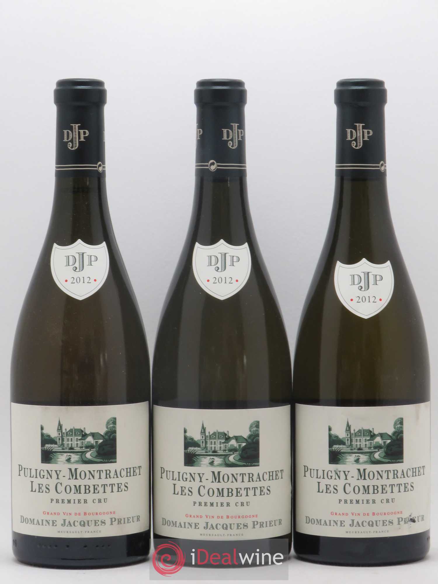 Puligny-Montrachet 1er Cru Les Combettes Jacques Prieur (Domaine) 2012 - Lot de 3 bouteilles - 0