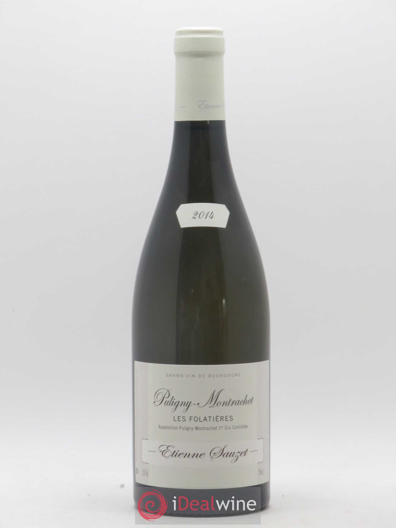 Puligny-Montrachet 1er Cru Les Folatières Etienne Sauzet 2014 - Lot de 1 bouteille - 0