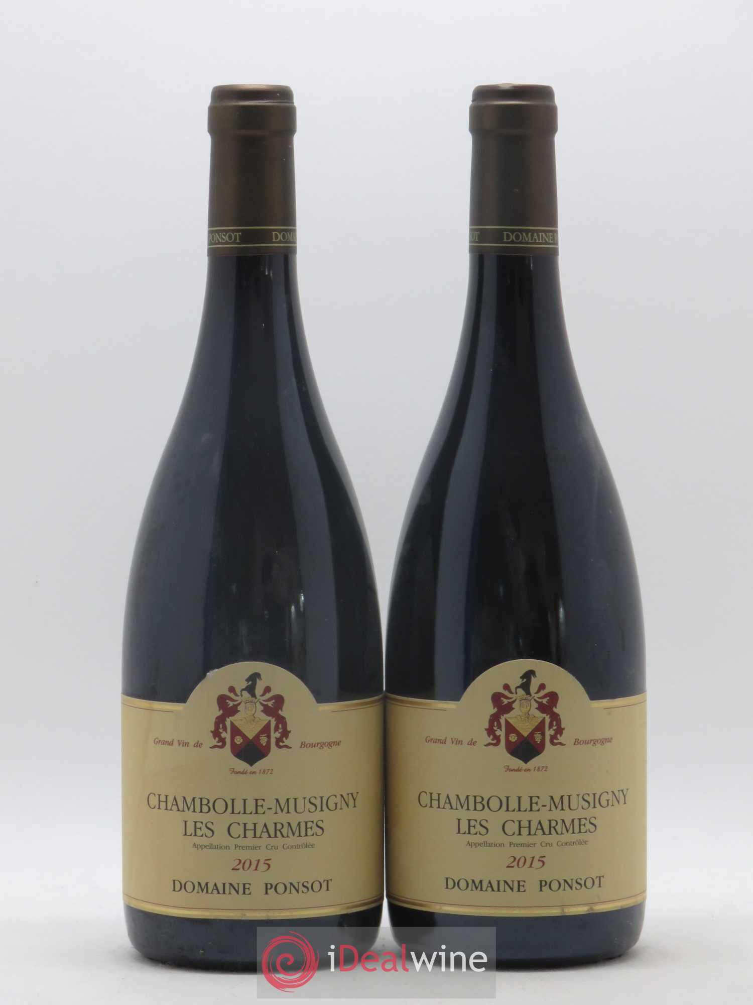 Chambolle-Musigny 1er Cru Les Charmes Ponsot (Domaine) 2015 - Lot de 2 bouteilles - 0