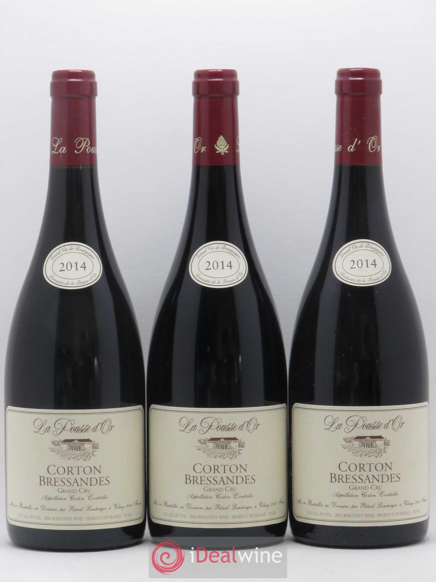 Corton Grand Cru Bressandes La Pousse d'Or (Domaine de) 2014 - Lot de 12 bouteilles - 1