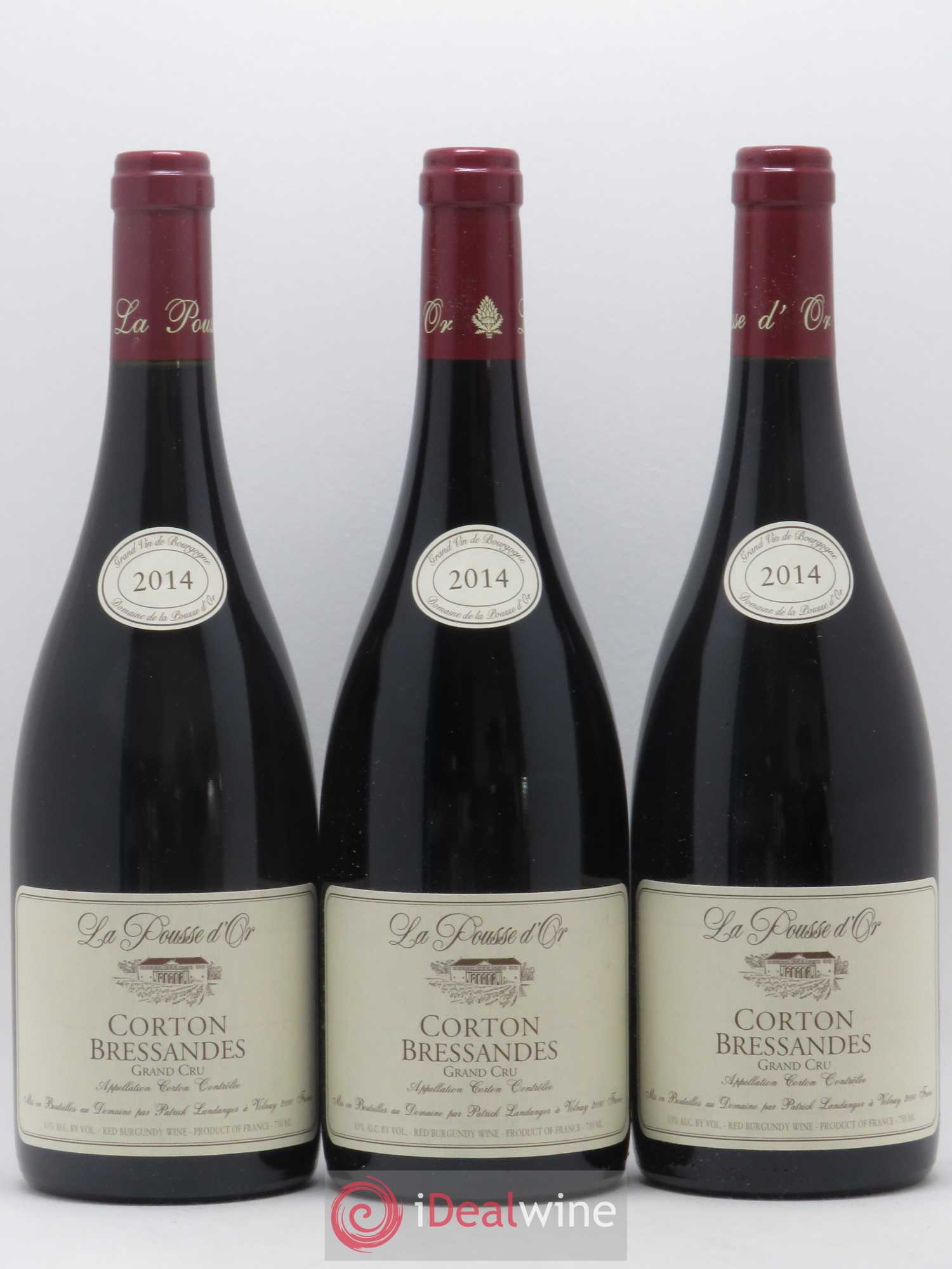 Corton Grand Cru Bressandes La Pousse d'Or (Domaine de) 2014 - Lot de 12 bouteilles - 3