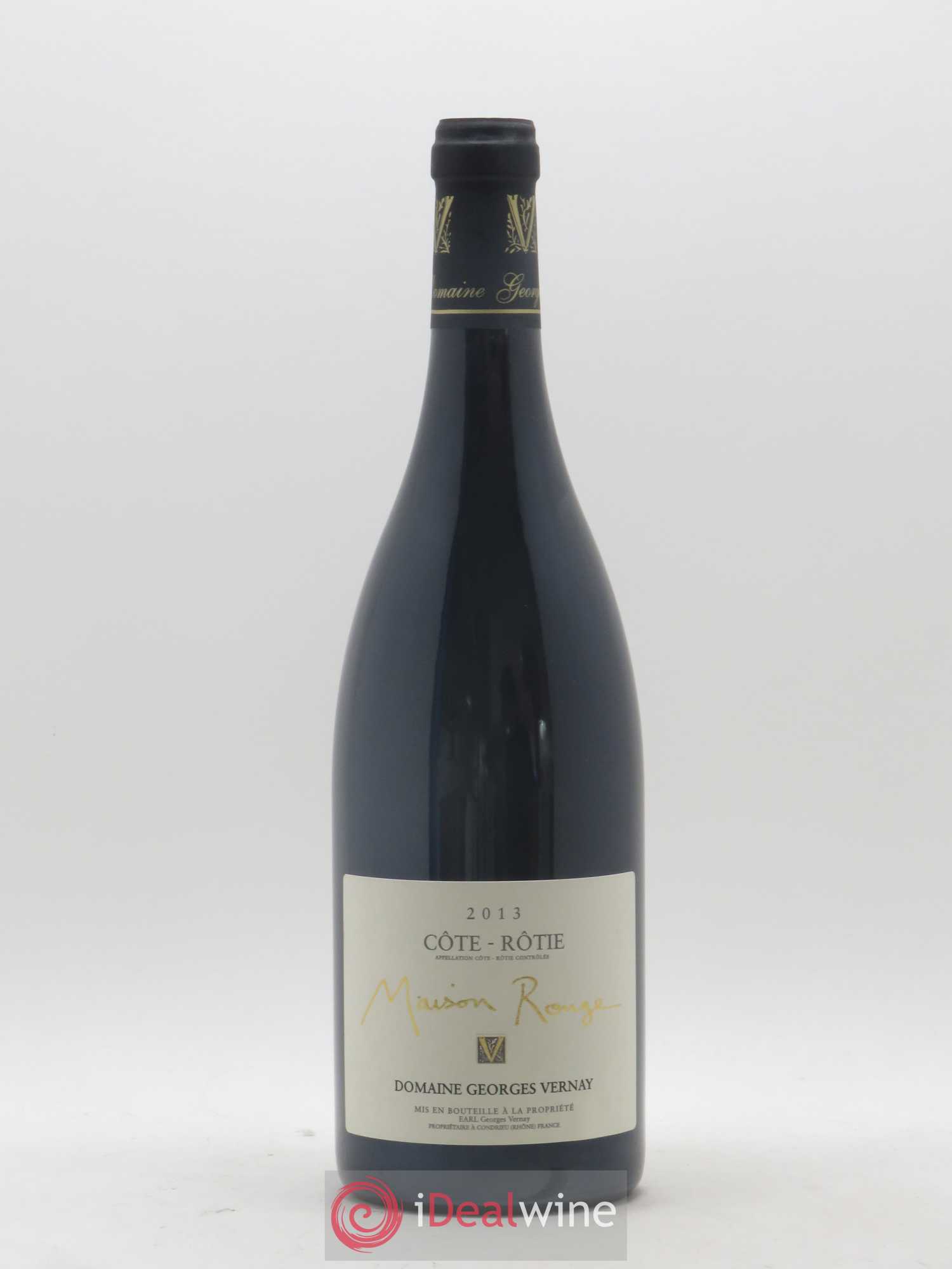 Côte-Rôtie Maison Rouge Georges Vernay 2013 - Lot de 1 bouteille - 0