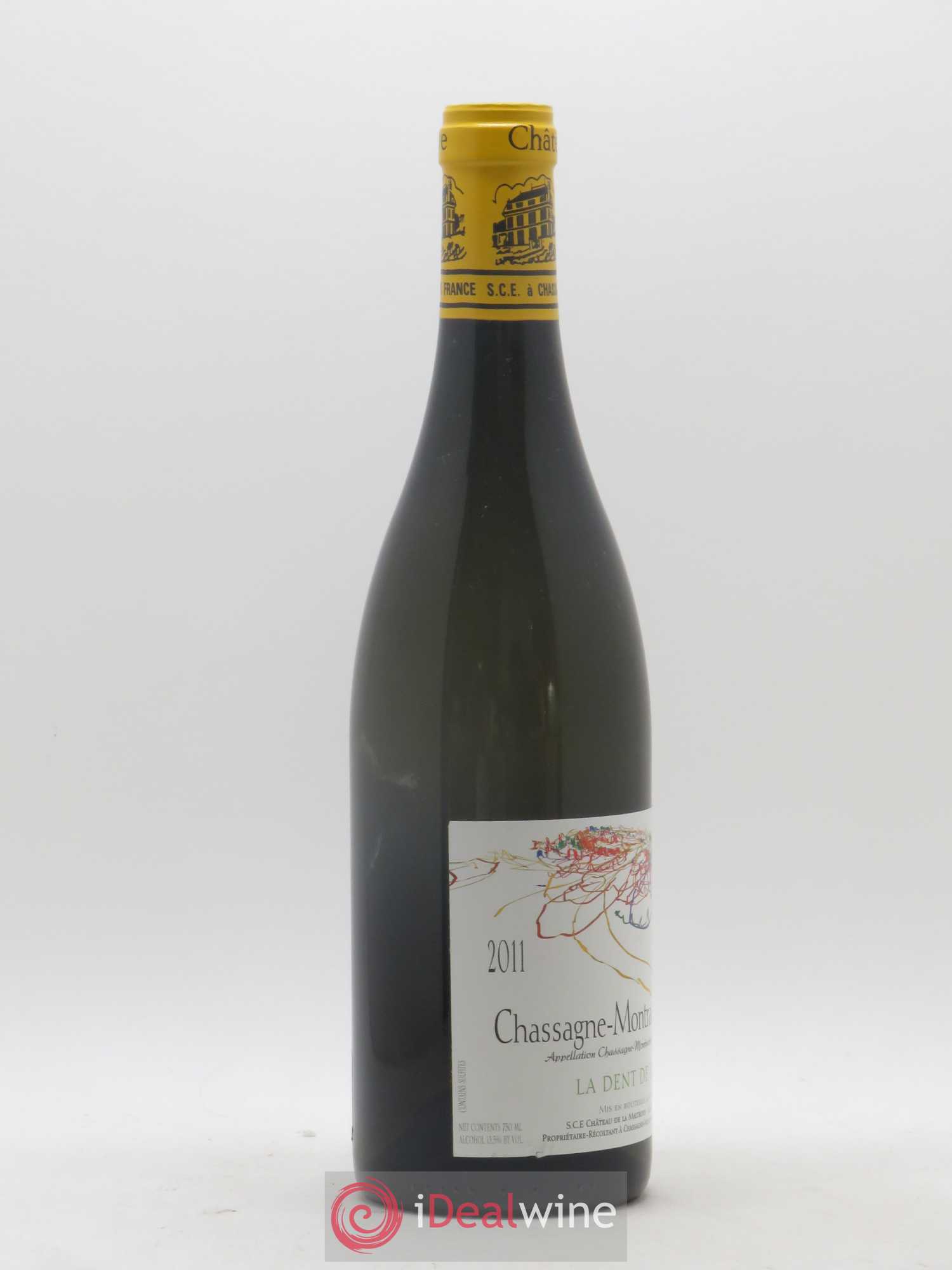 Chassagne-Montrachet 1er Cru La Dent de Chien Château de la Maltroye 2011 - Lot de 1 bouteille - 1