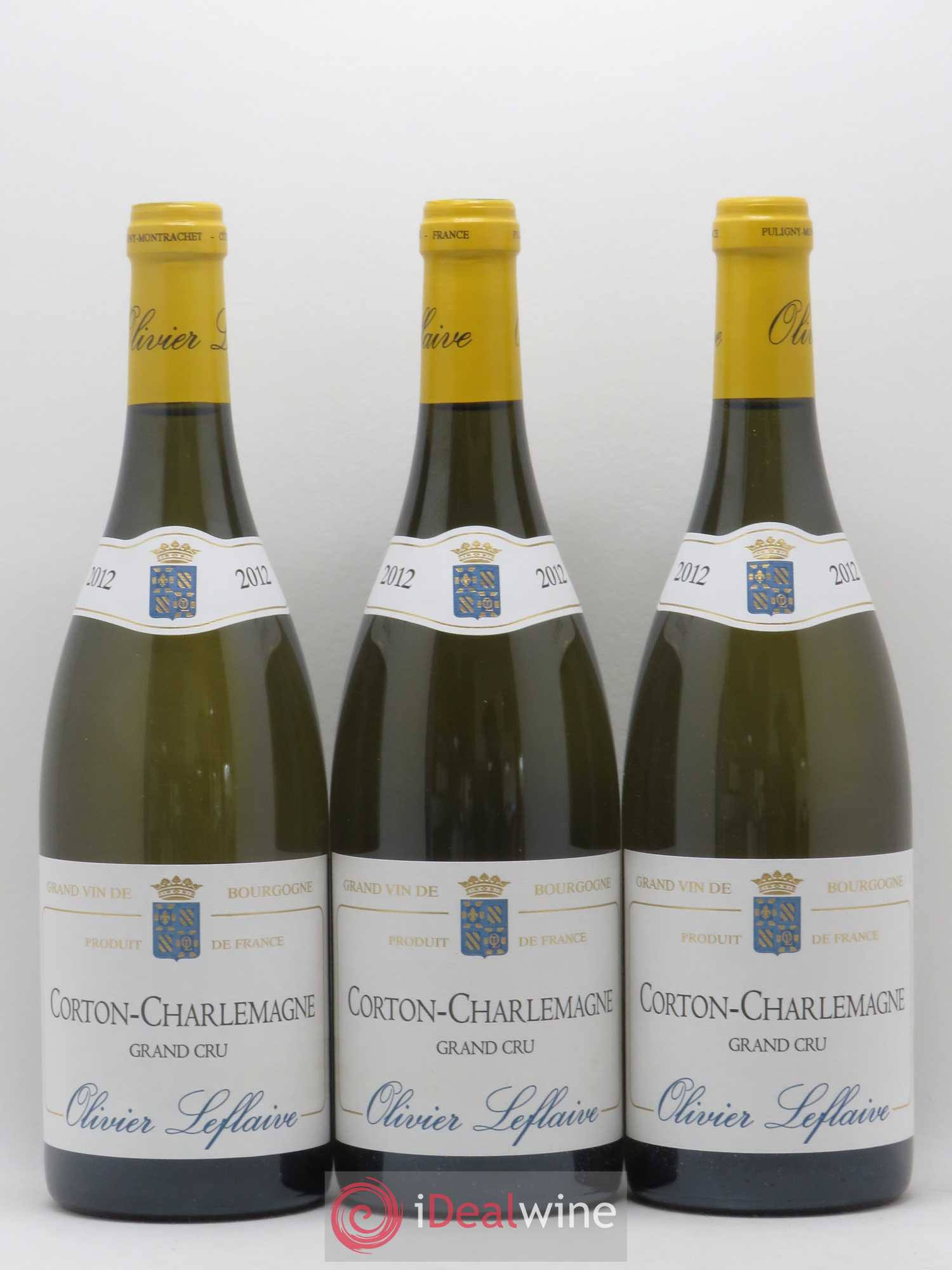 Corton-Charlemagne Grand Cru Olivier Leflaive 2012 - Lot de 6 bouteilles - 2