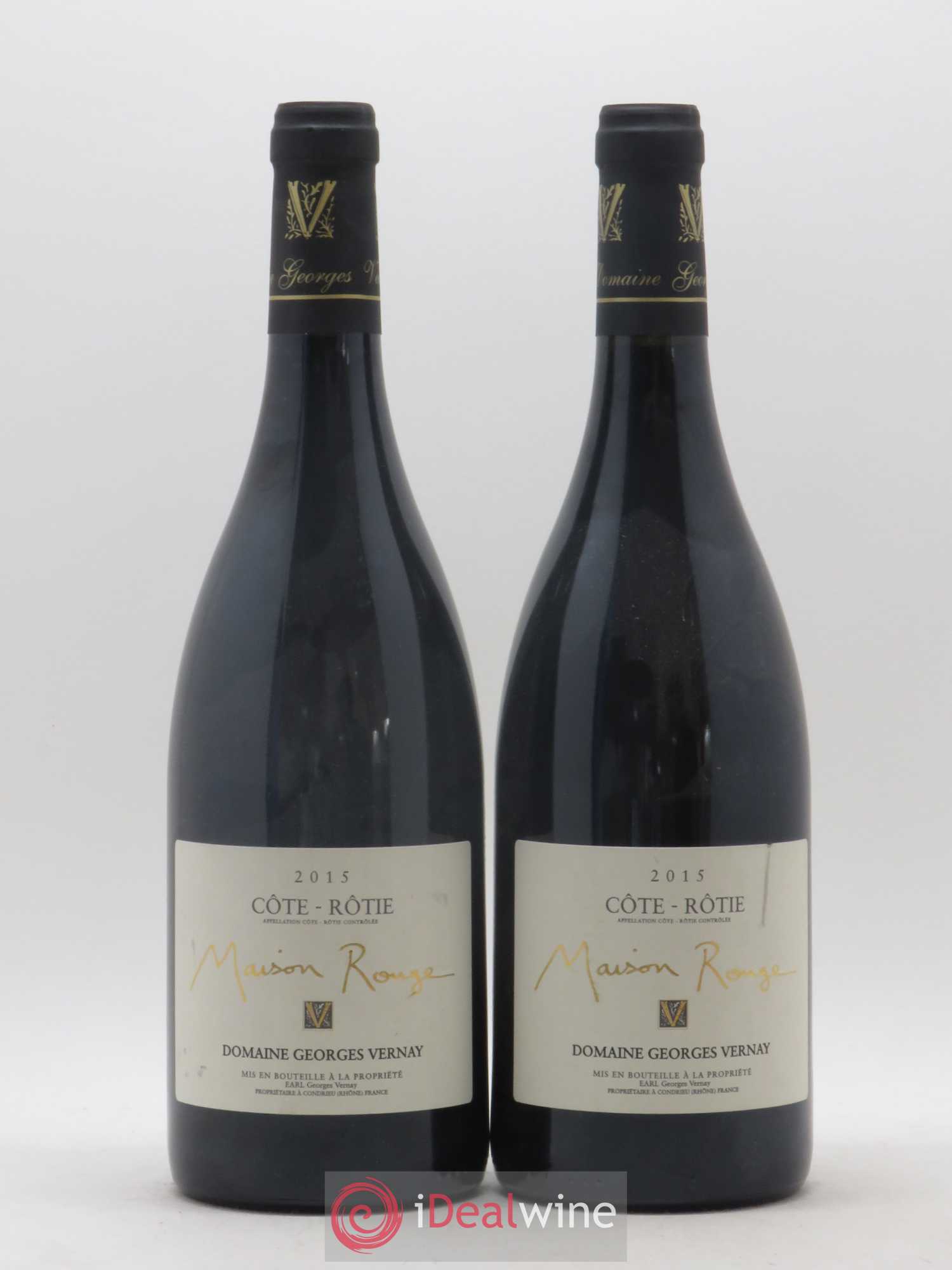 Côte-Rôtie Maison Rouge Georges Vernay 2015 - Lot de 2 bouteilles - 0