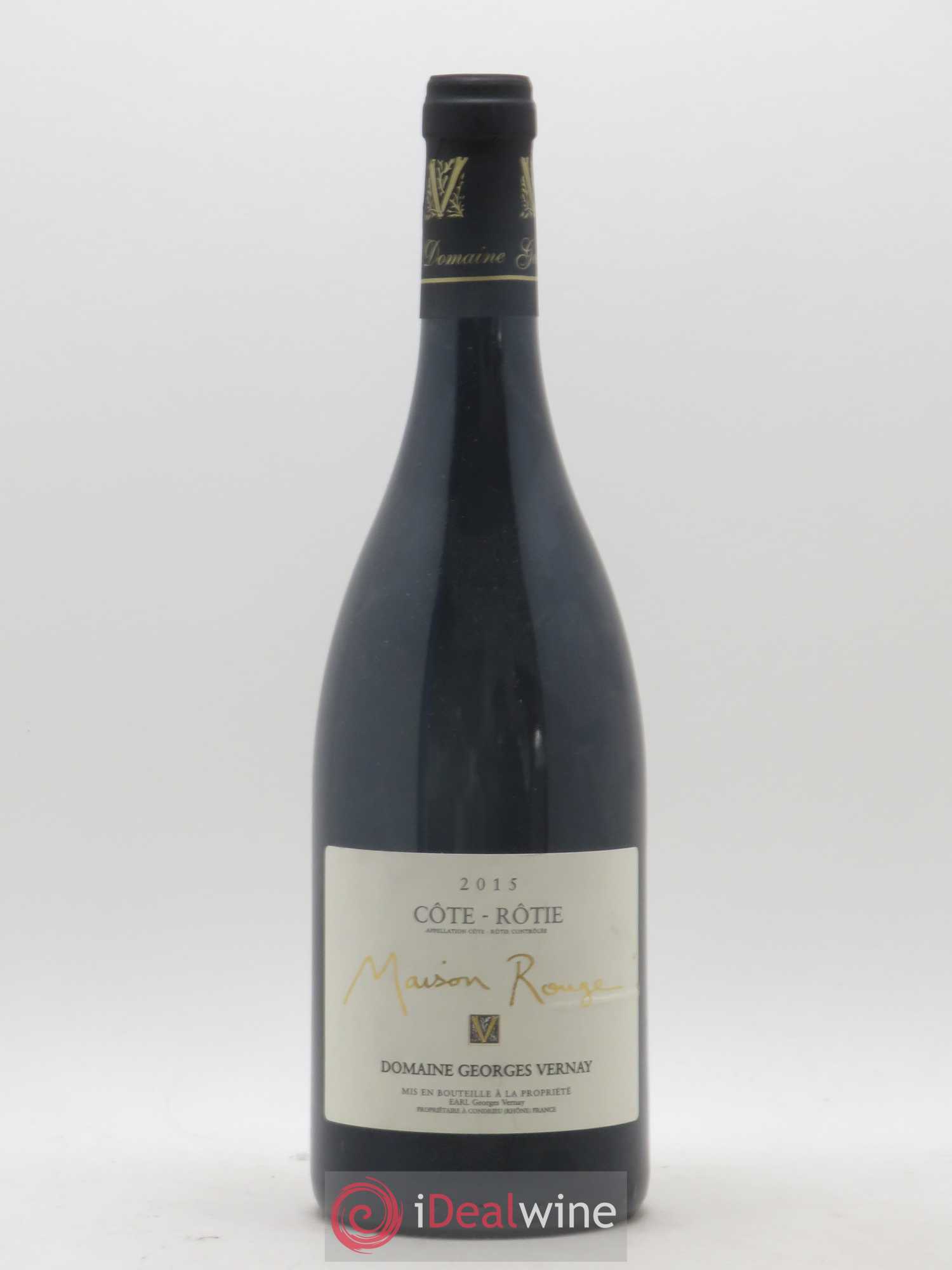 Côte-Rôtie Maison Rouge Georges Vernay 2015 - Lot de 1 bouteille - 0