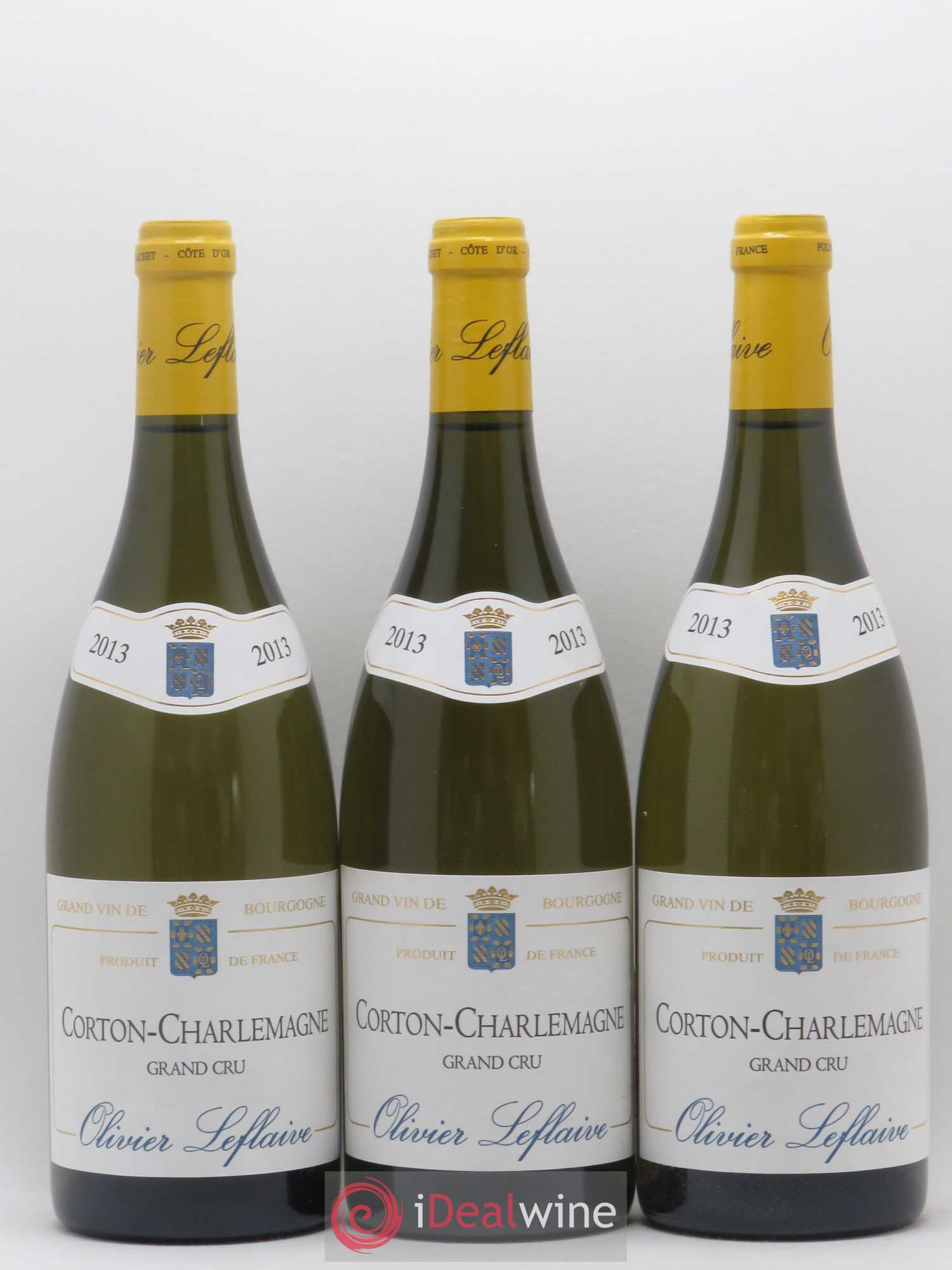 Corton-Charlemagne Grand Cru Olivier Leflaive 2013 - Lot de 6 bouteilles - 1