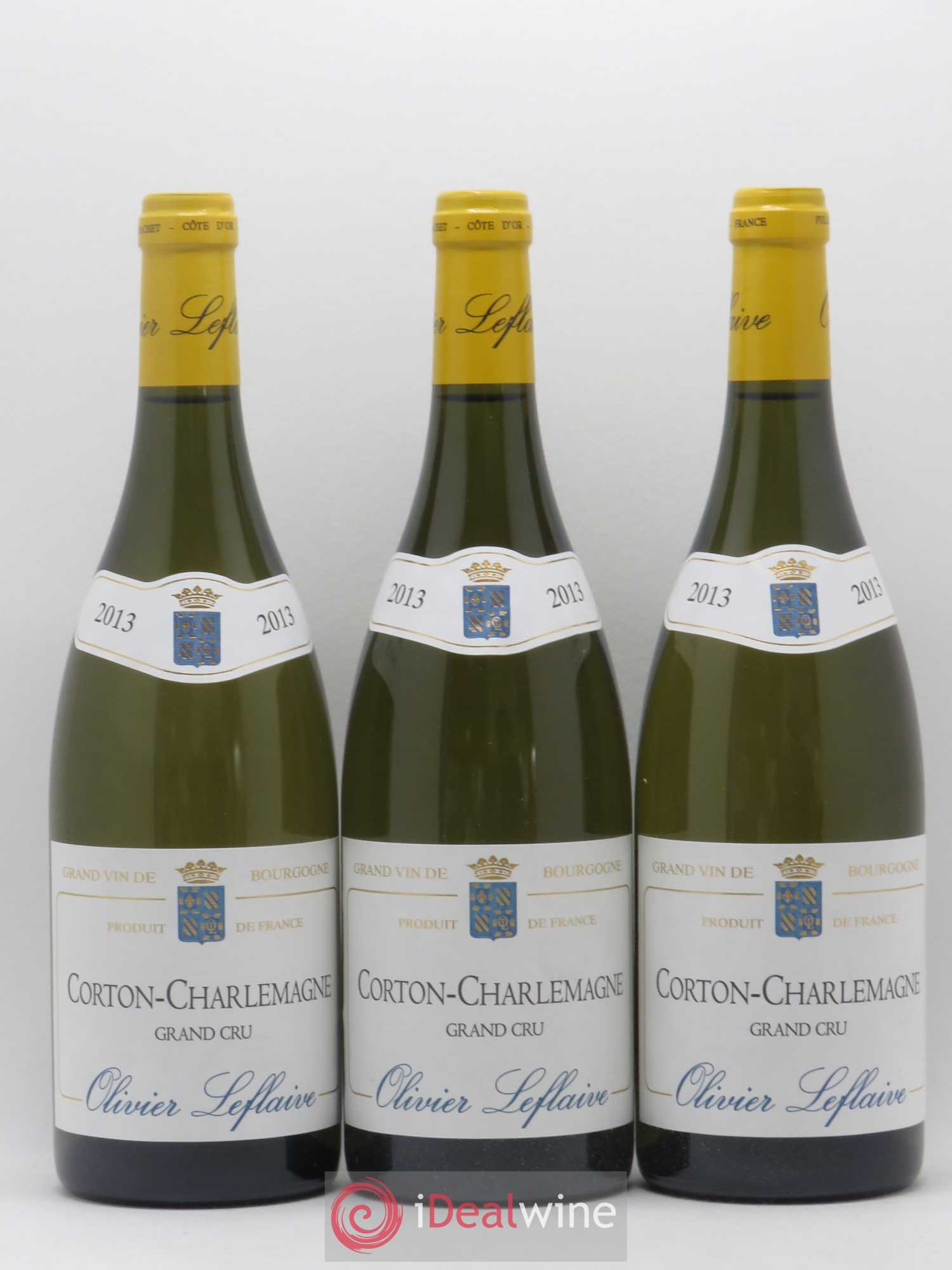 Corton-Charlemagne Grand Cru Olivier Leflaive 2013 - Lot de 6 bouteilles - 2