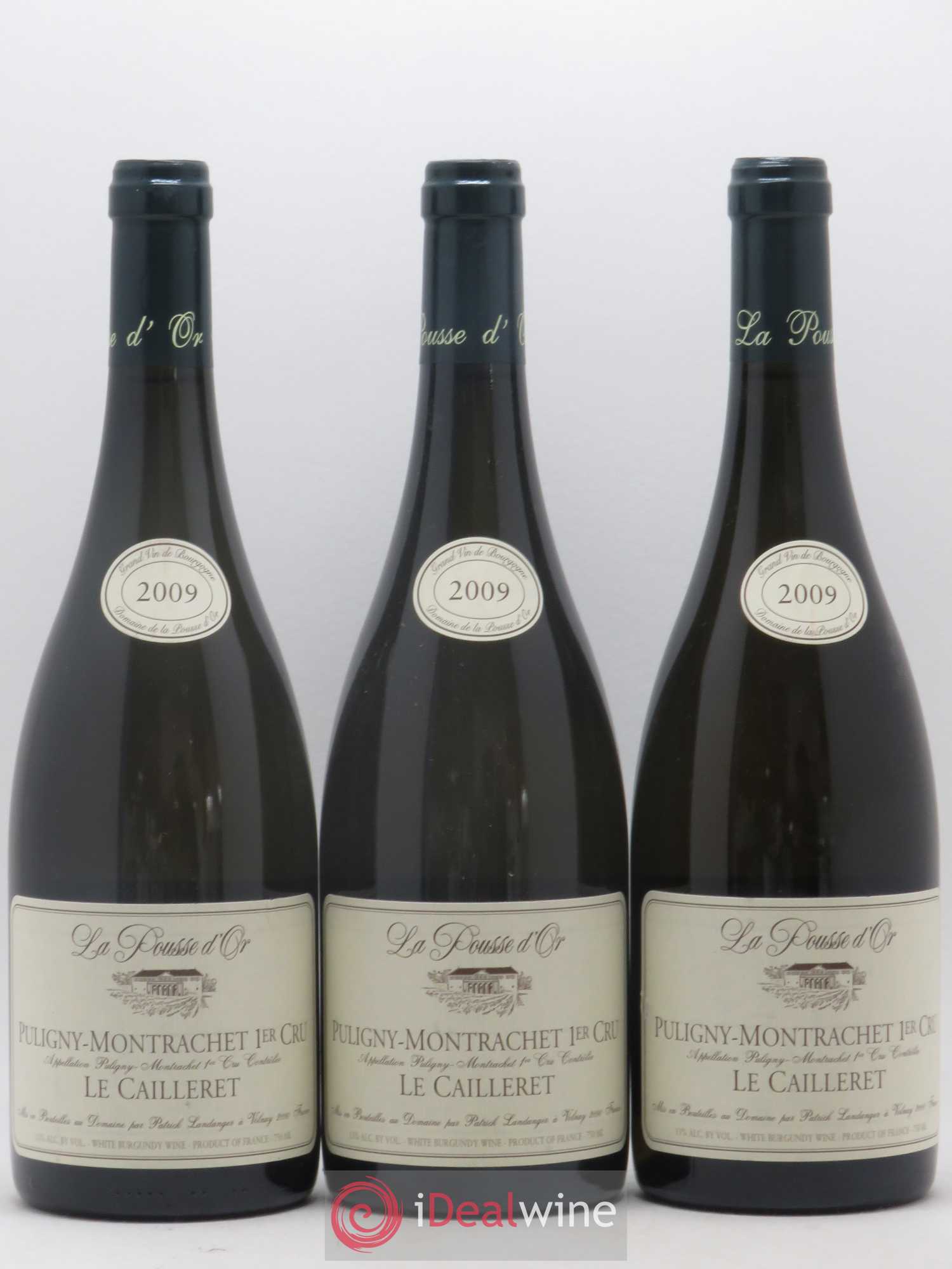 Puligny-Montrachet 1er Cru Le Cailleret La Pousse d'Or (Domaine de) 2009 - Lot de 3 bouteilles - 0
