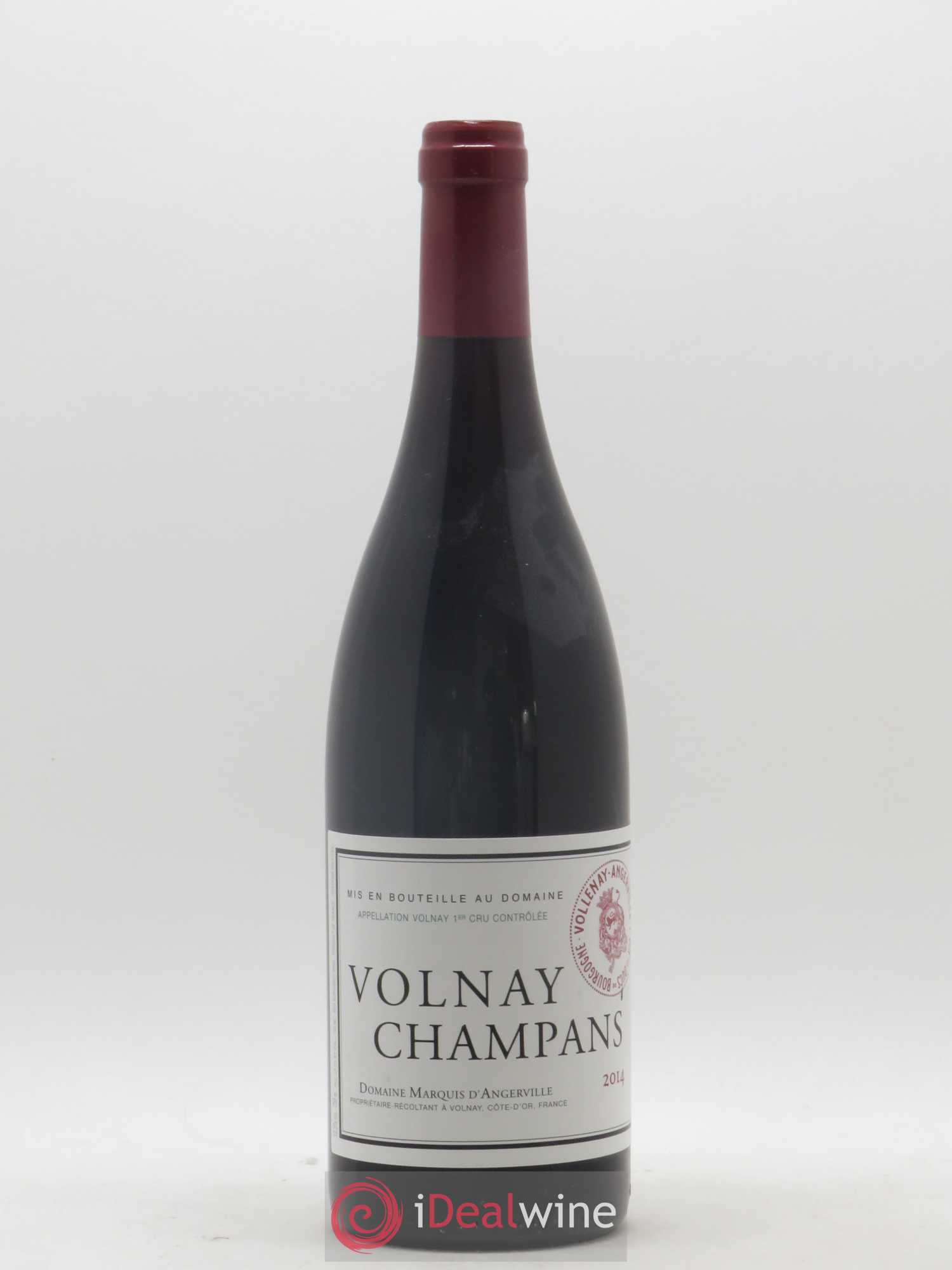 Volnay 1er Cru Champans Marquis d'Angerville (Domaine) 2014 - Lot de 1 bouteille - 0