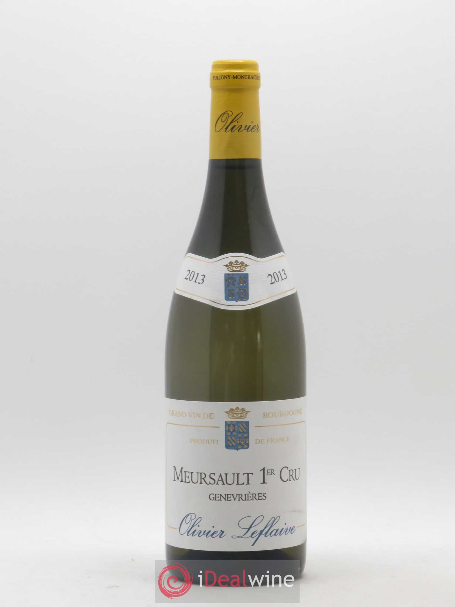 Meursault 1er Cru Genevrières Olivier Leflaive 2013 - Posten von 1 Flasche - 0