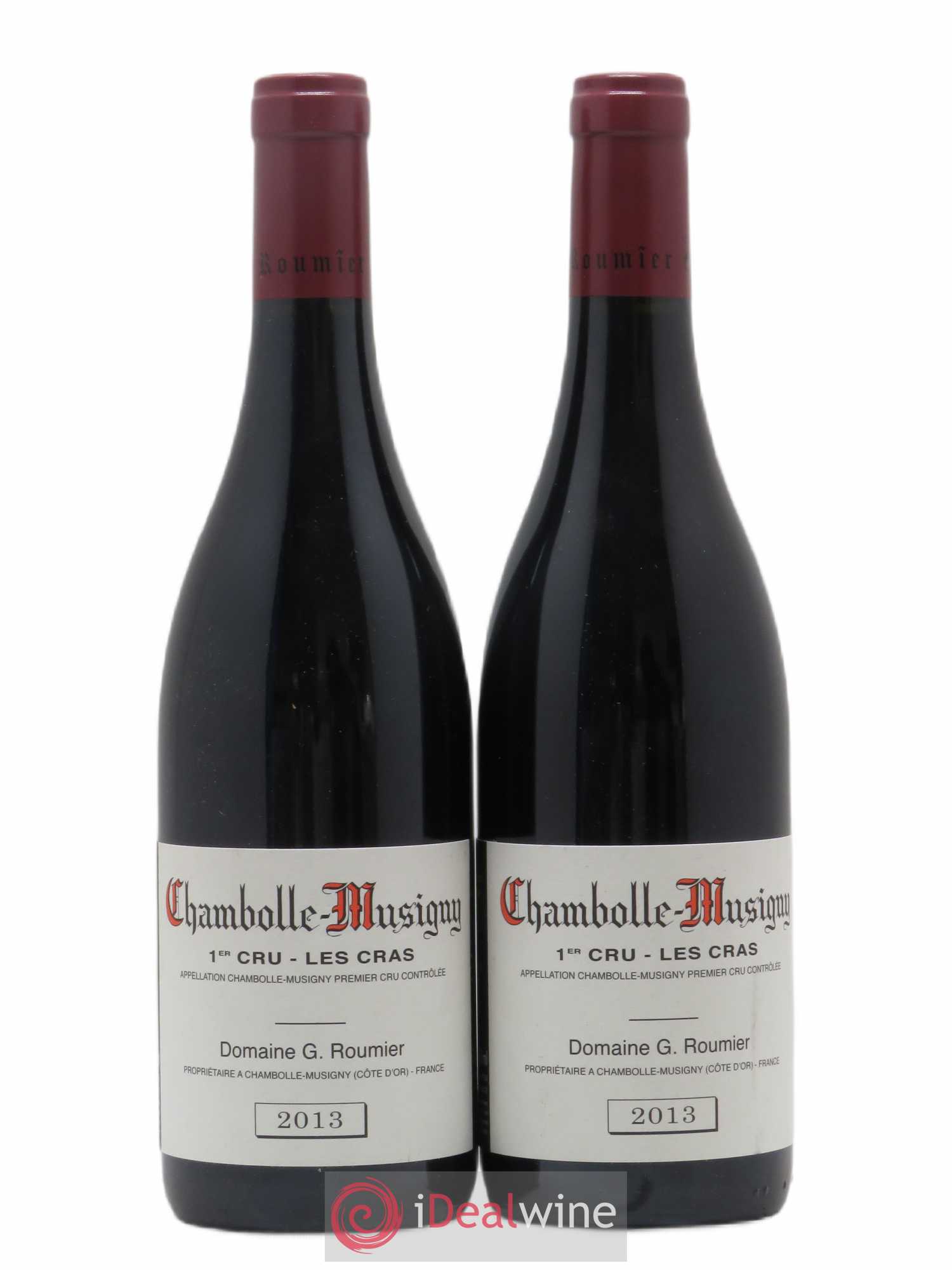 Chambolle-Musigny 1er Cru Les Cras Georges Roumier (Domaine) 2013 - Lot de 2 bouteilles - 0
