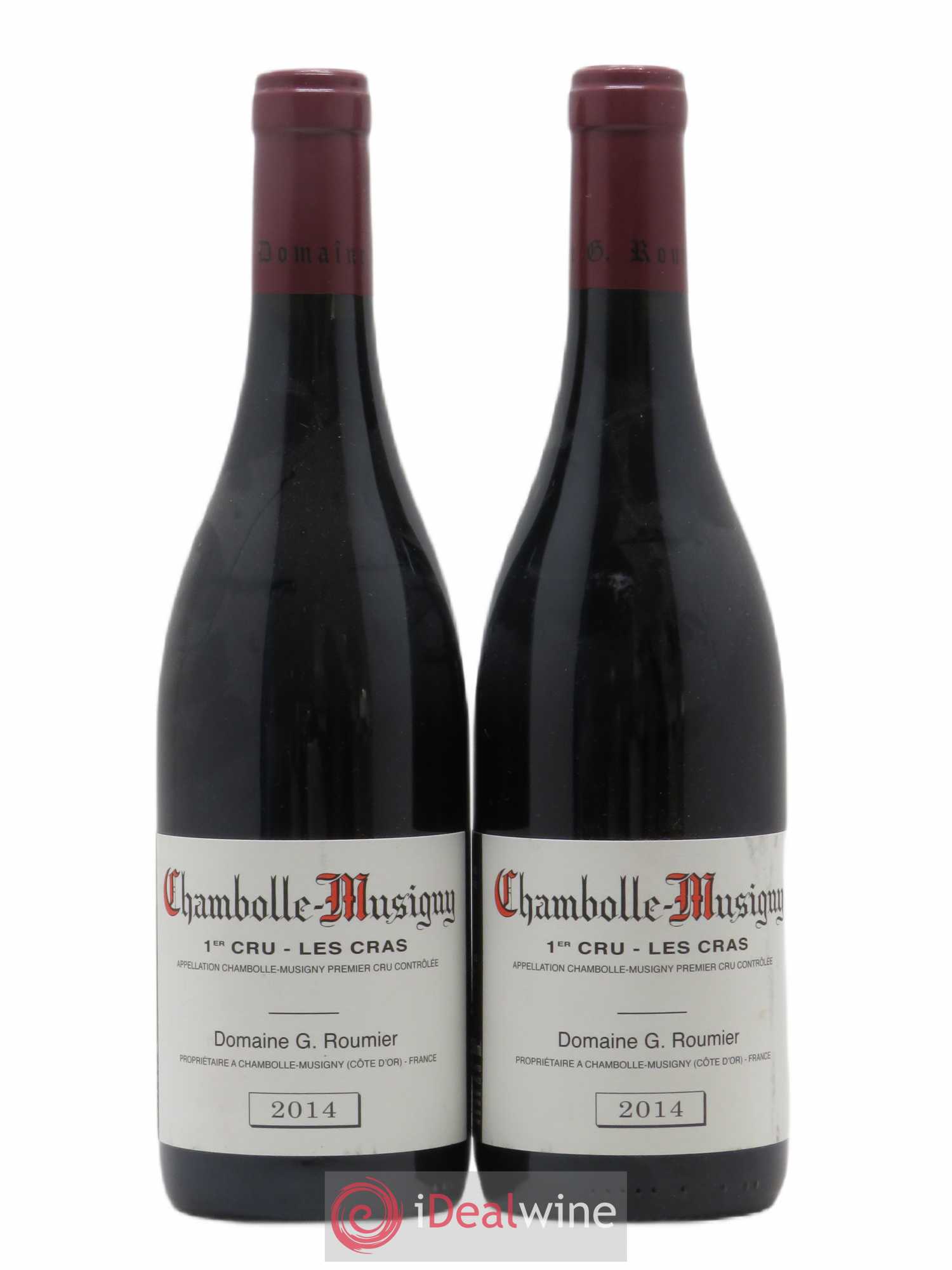 Chambolle-Musigny 1er Cru Les Cras Georges Roumier (Domaine) 2014 - Lot de 2 bouteilles - 0