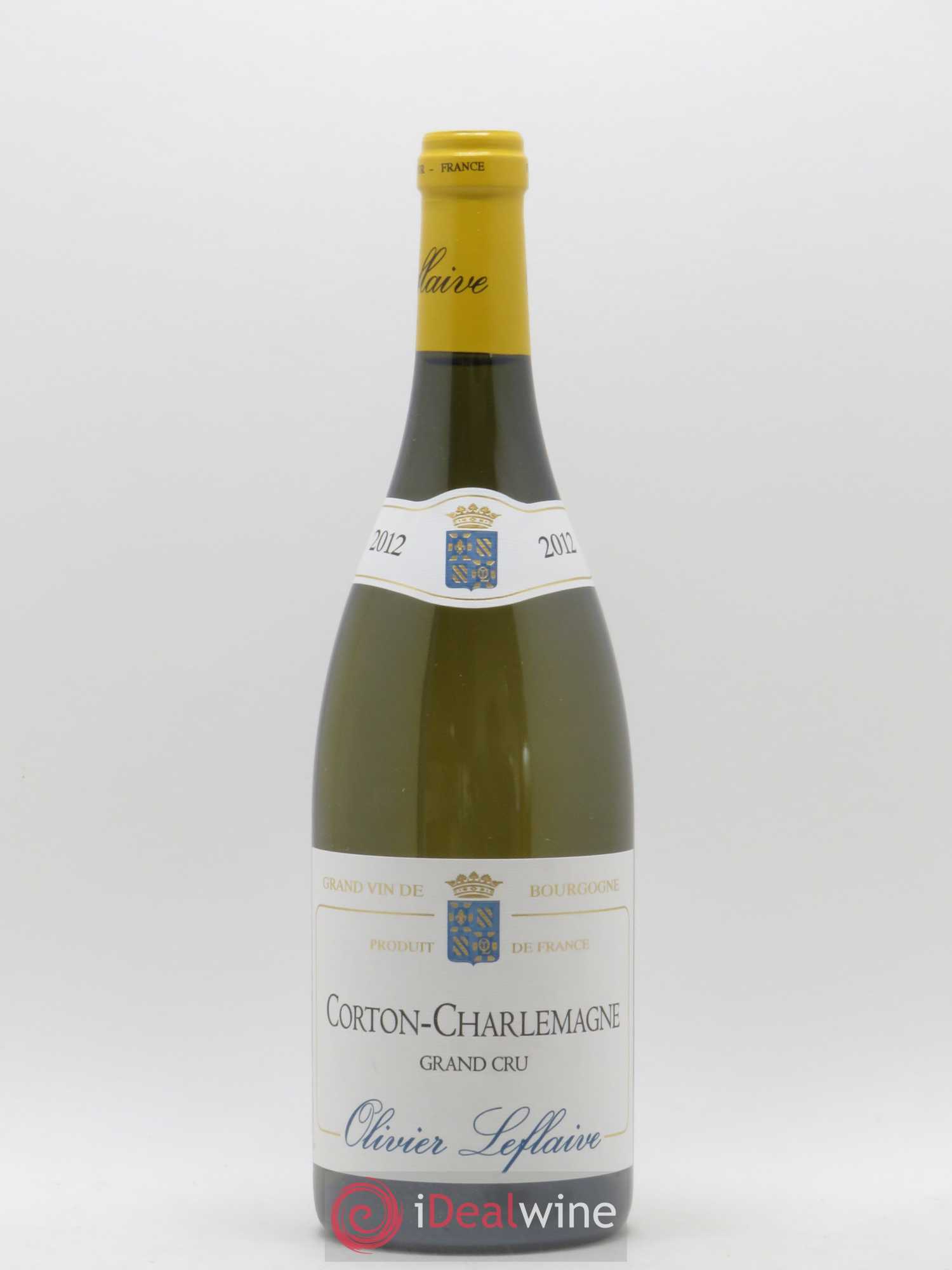 Corton-Charlemagne Grand Cru Olivier Leflaive 2012 - Lot de 1 bouteille - 0