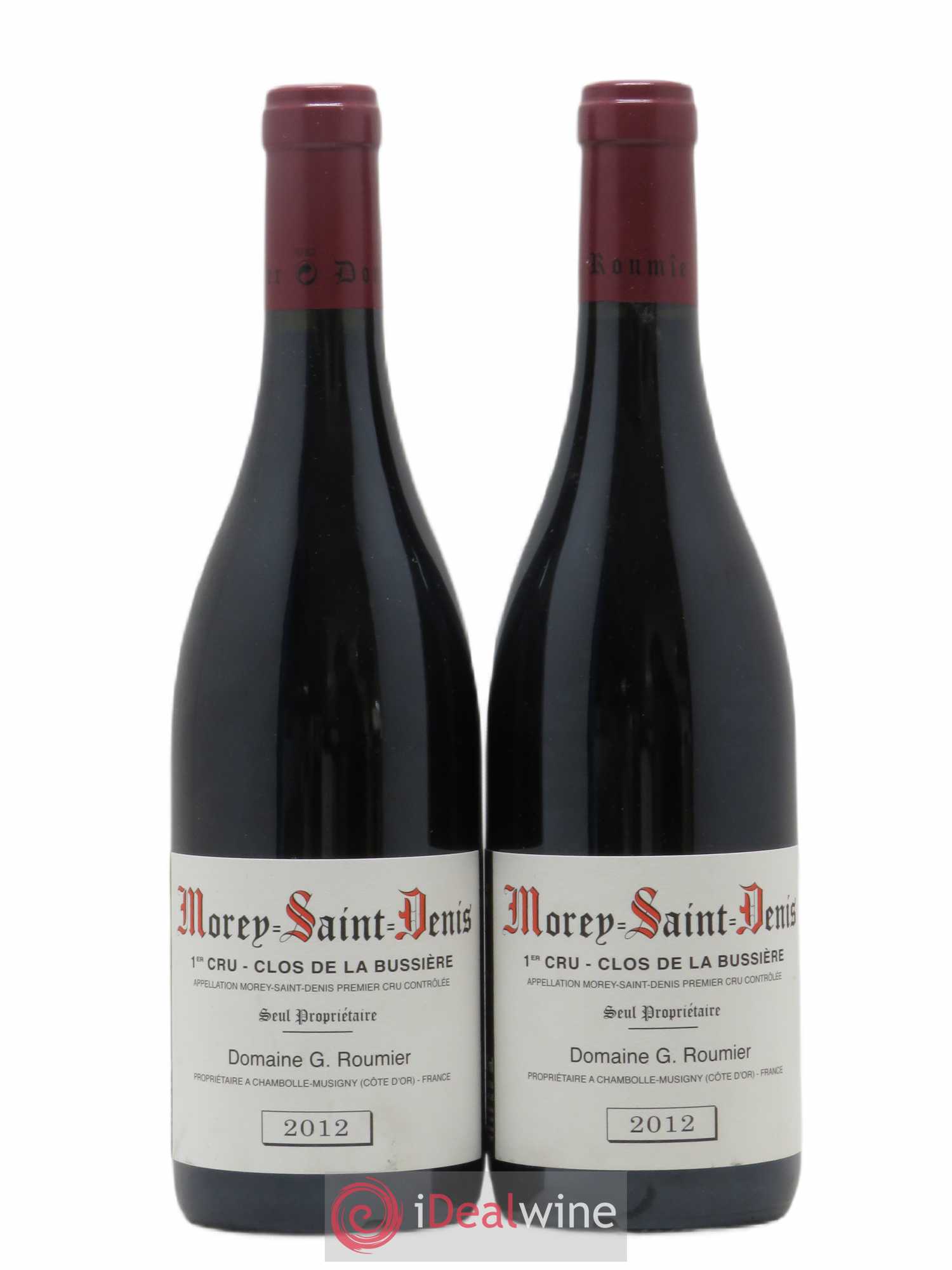 Morey-Saint-Denis 1er Cru Clos de la Bussière Georges Roumier (Domaine) 2012 - Lot de 2 bouteilles - 0