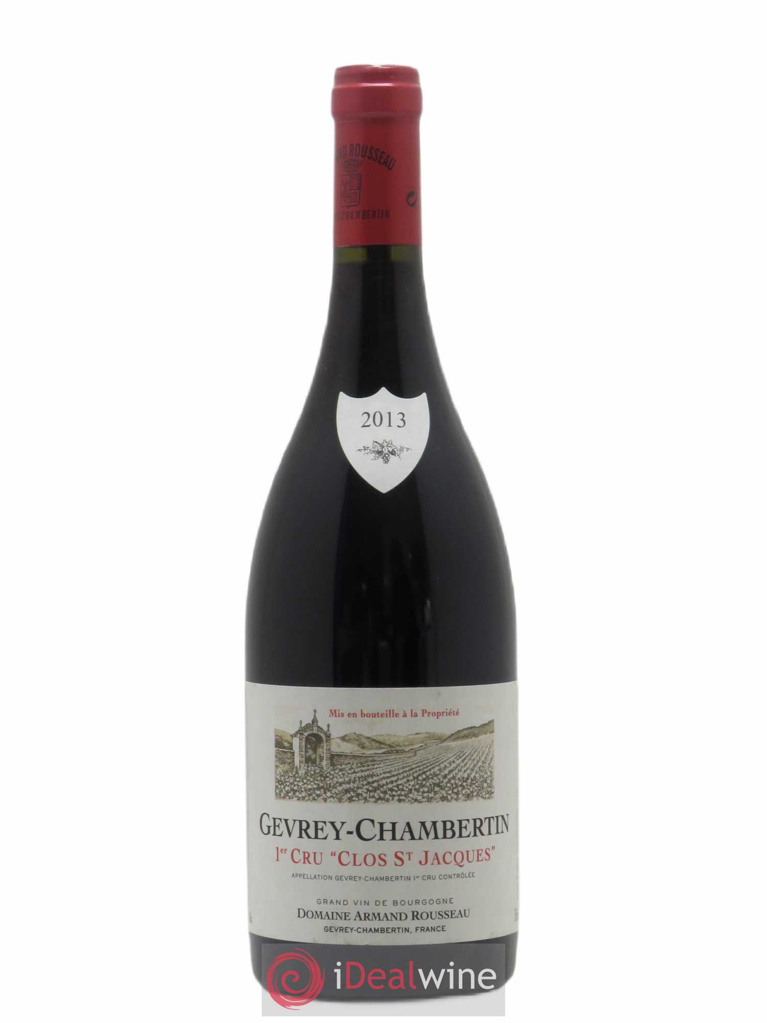 Gevrey-Chambertin 1er Cru Clos Saint-Jacques Armand Rousseau (Domaine) 2013 - Lot de 1 bouteille - 0
