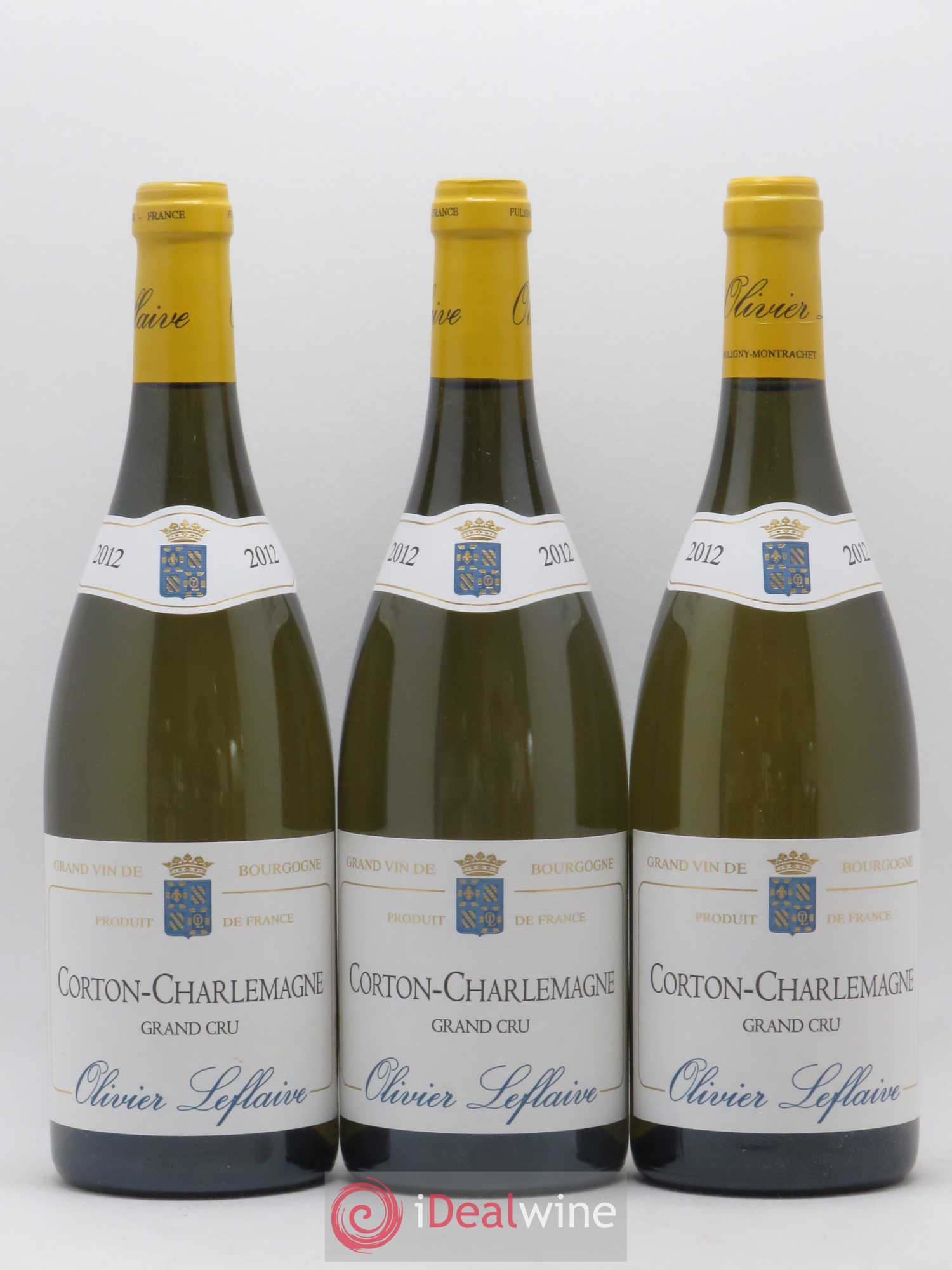 Corton-Charlemagne Grand Cru Olivier Leflaive 2012 - Lot de 6 bouteilles - 2