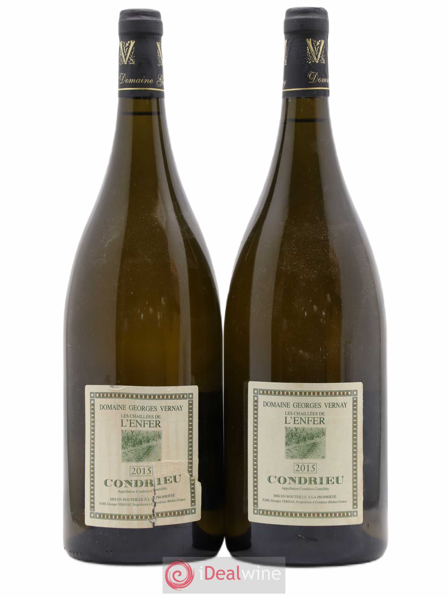 Condrieu Les Chaillées de l'Enfer Georges Vernay 2015 - Lot de 2 magnums - 0
