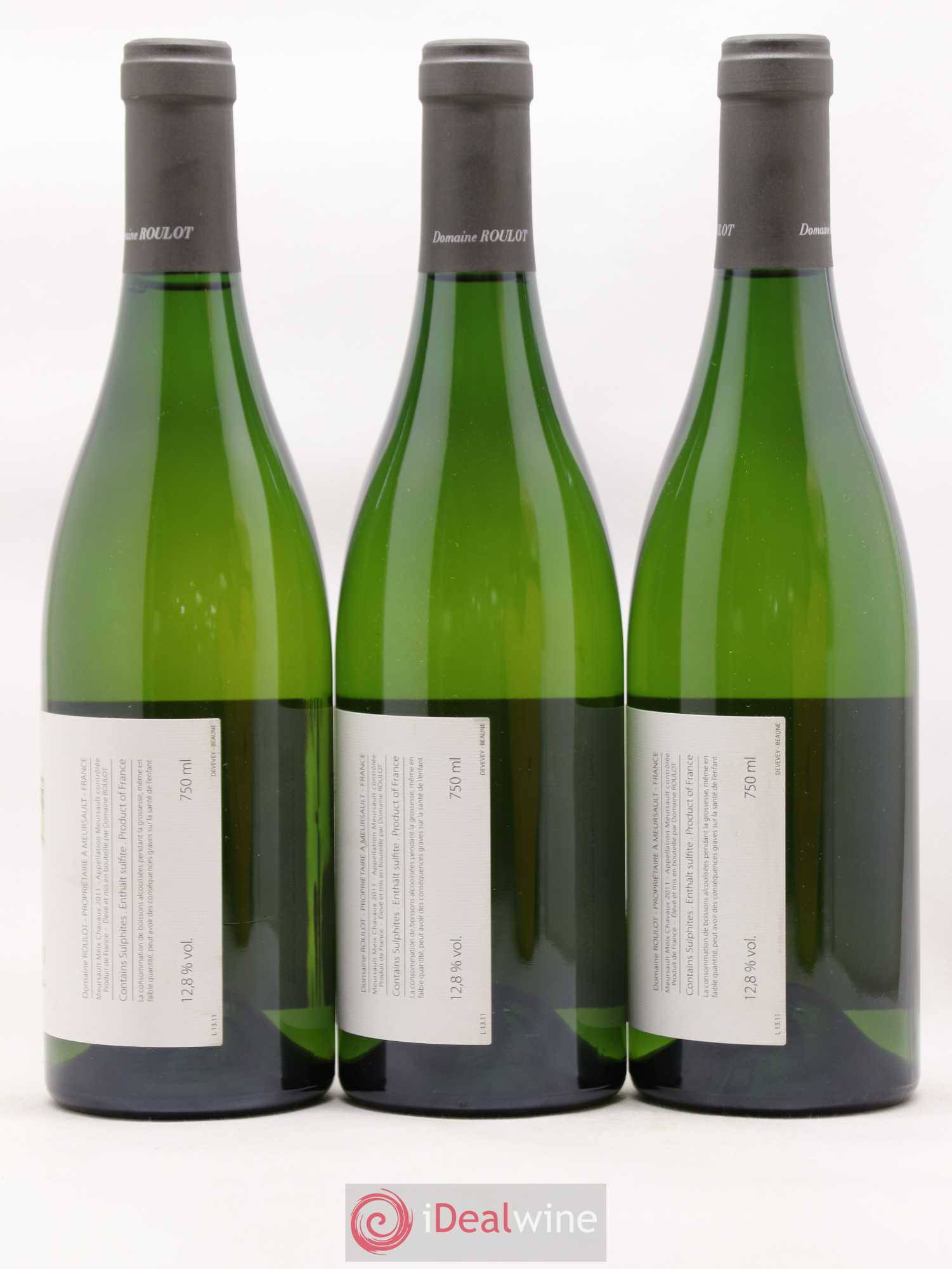 Meursault Meix Chavaux Roulot (Domaine) 2011 - Lot de 3 bouteilles - 1