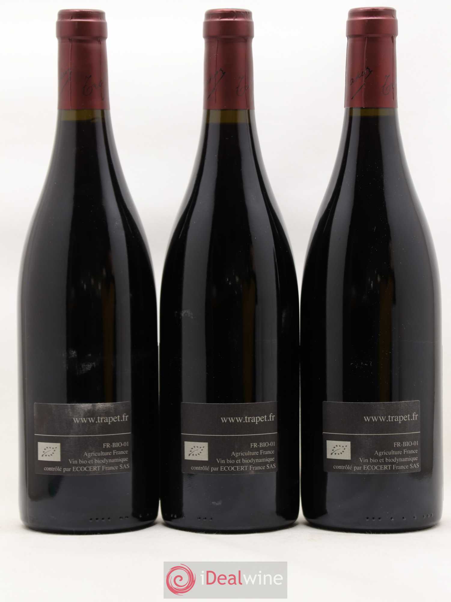 Chambertin Grand Cru Domaine Trapet 2013 - Lot de 3 bouteilles - 1