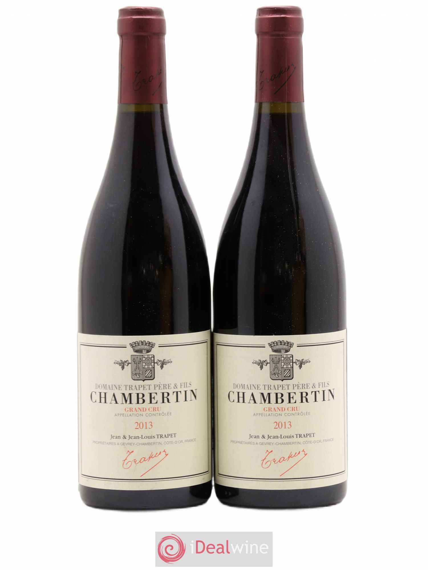 Chambertin Grand Cru Domaine Trapet 2013 - Lot de 2 bouteilles - 0