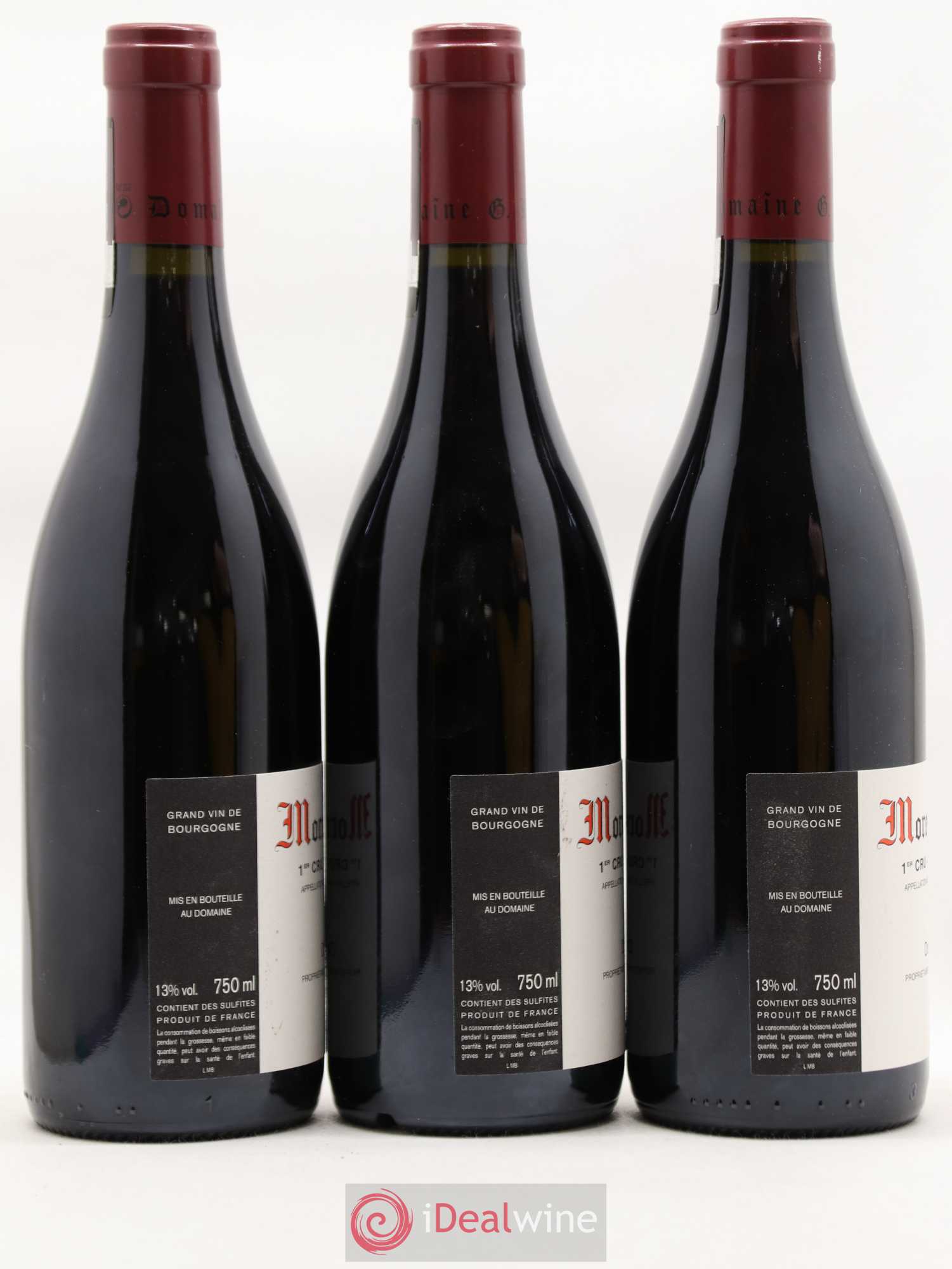 Morey-Saint-Denis 1er Cru Clos de la Bussière Georges Roumier (Domaine) 2012 - Lot de 3 bouteilles - 1