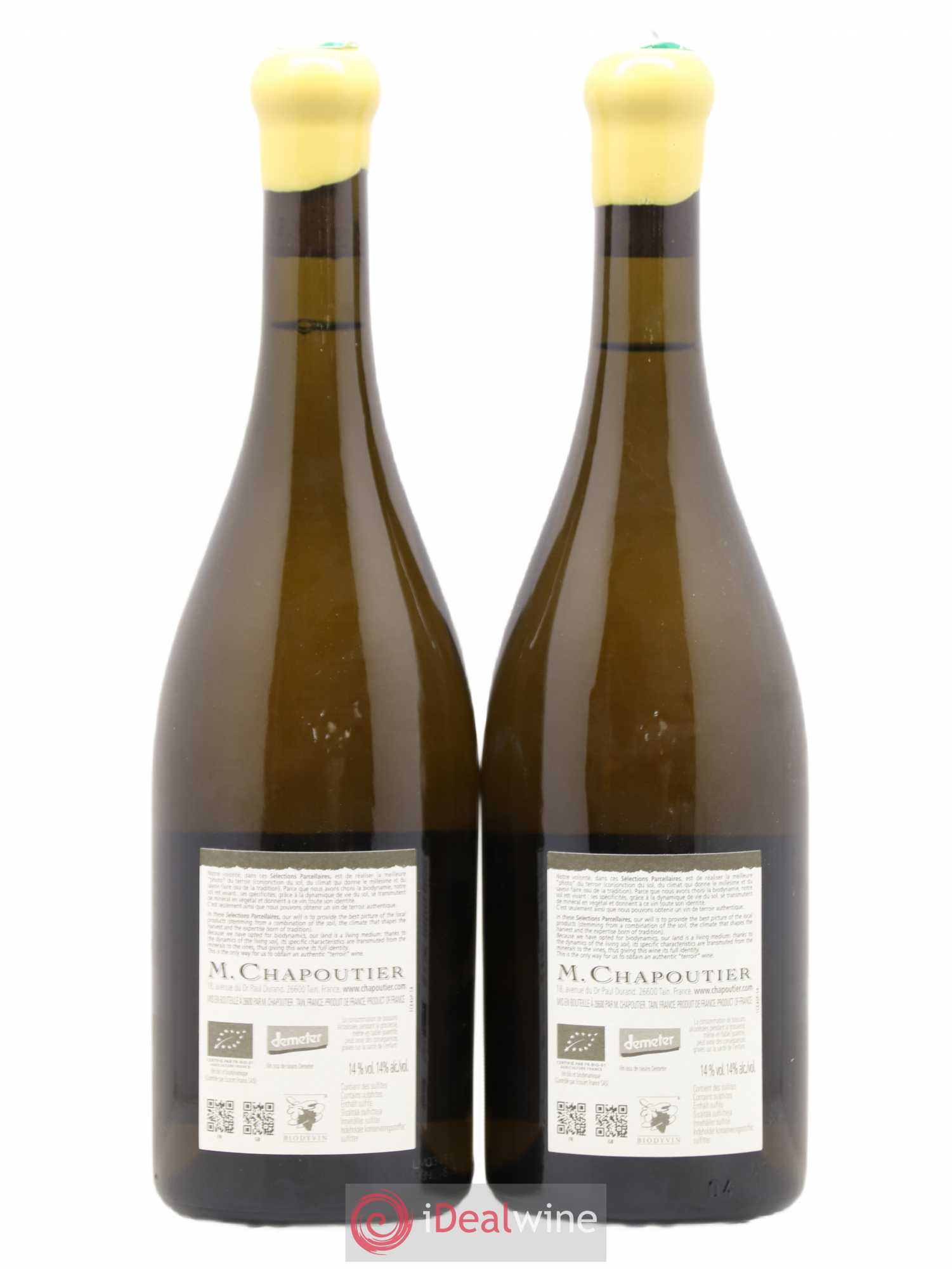 Hermitage Ermitage Le Méal Chapoutier 2012 - Lot de 2 bouteilles - 1