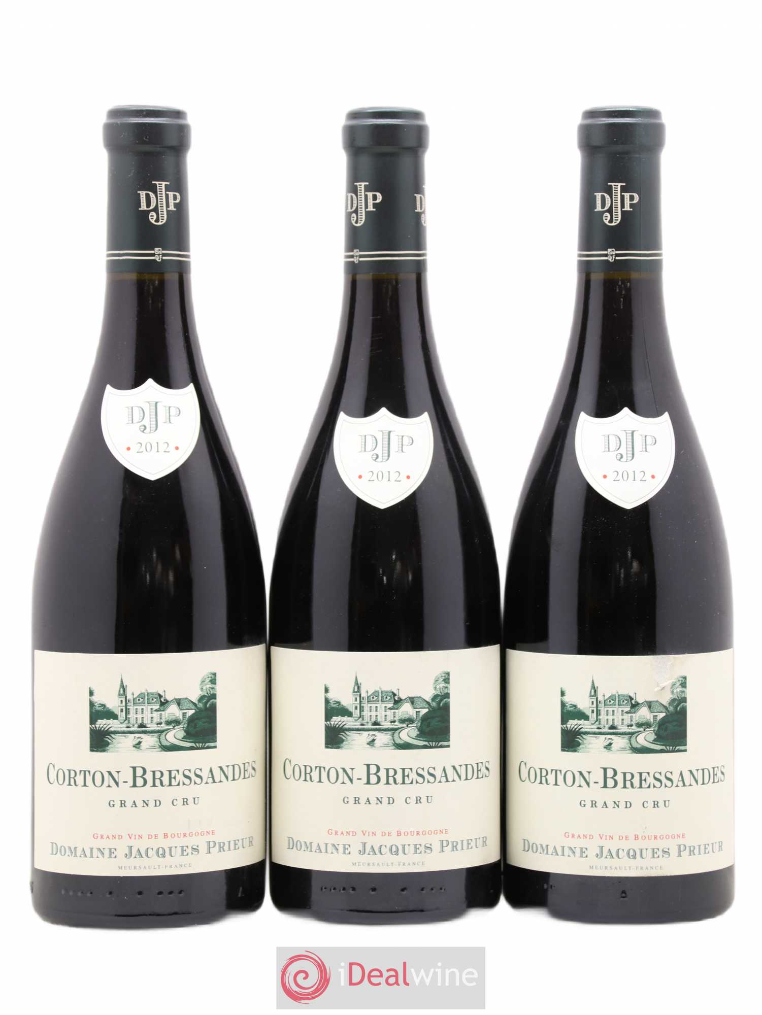 Corton-Bressandes Grand Cru Jacques Prieur (Domaine) 2012 - Lot de 3 bouteilles - 0