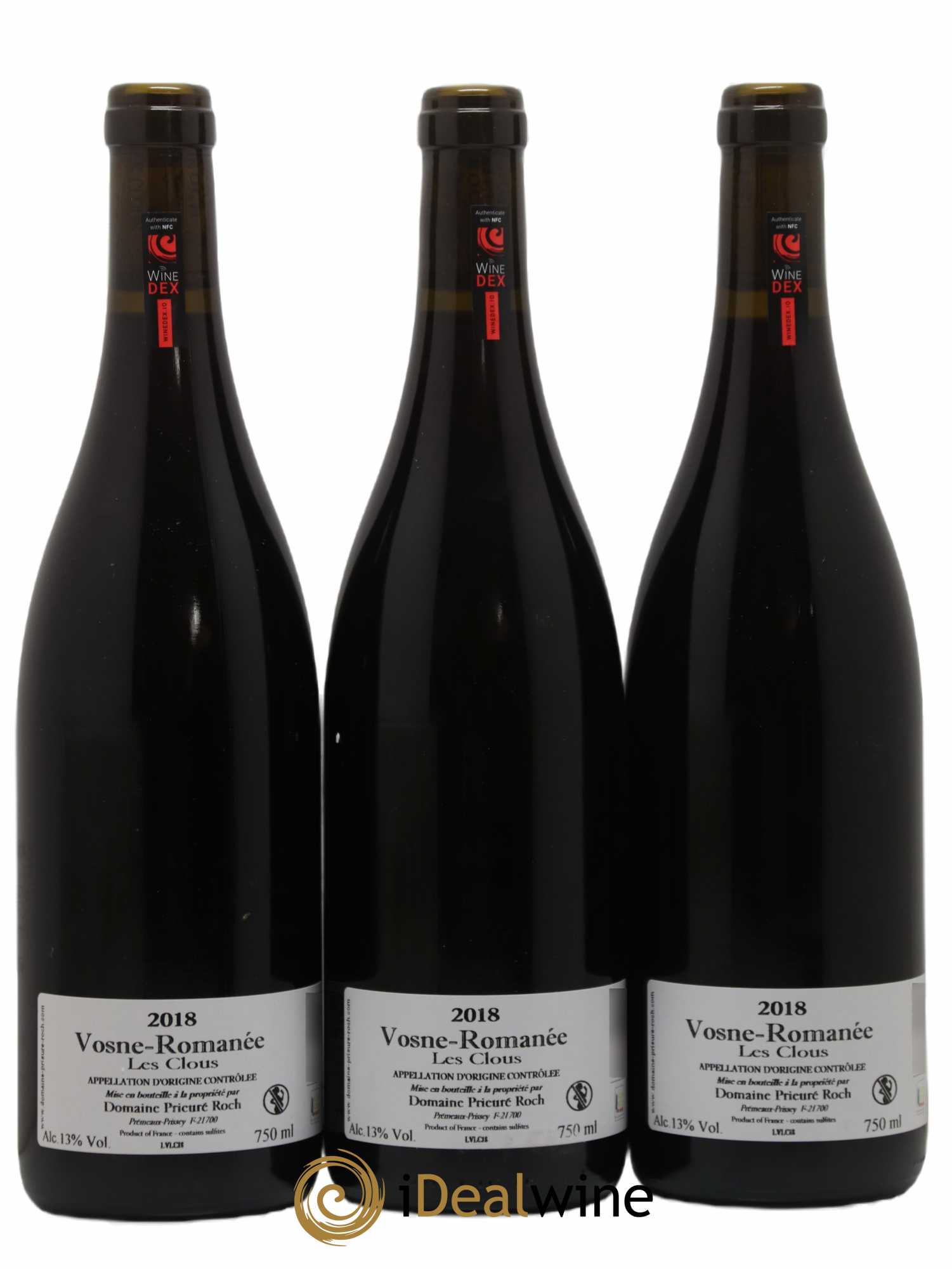 Vosne-Romanée Les Clous Prieuré Roch 2019 - Lot de 3 bouteilles - 1