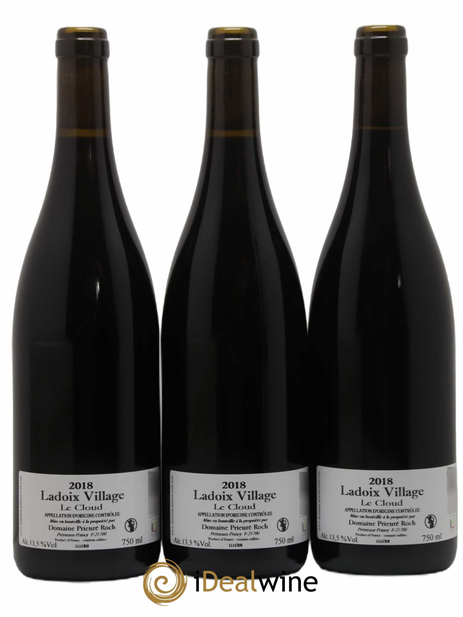 Ladoix Le Cloud Prieuré Roch 2018 - Lot de 3 bouteilles - 1