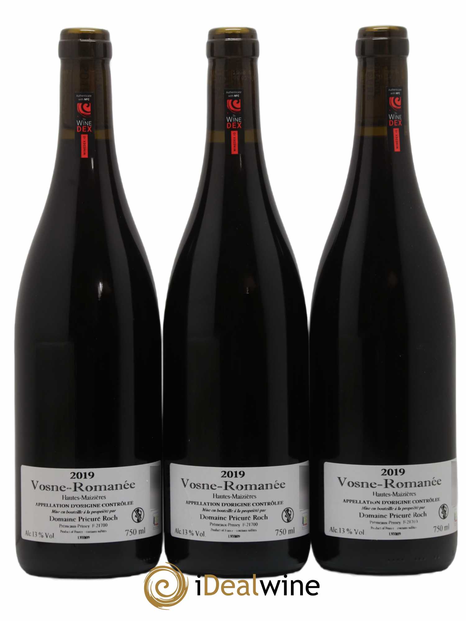 Vosne-Romanée Les Hautes Maizières Prieuré Roch 2019 - Lot de 3 bouteilles - 1