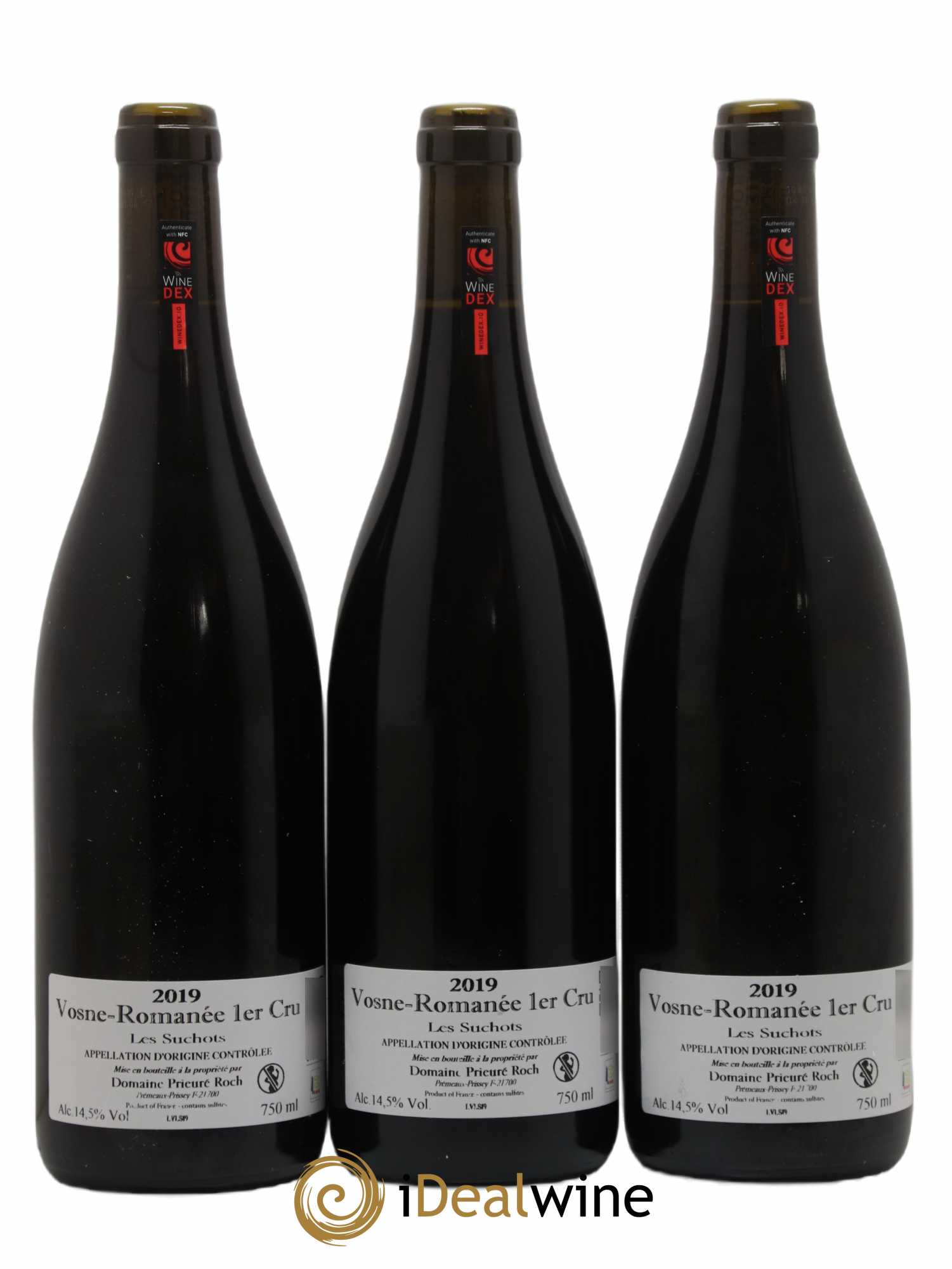 Vosne-Romanée 1er Cru Les Suchots Prieuré Roch 2019 - Lot de 3 bouteilles - 1