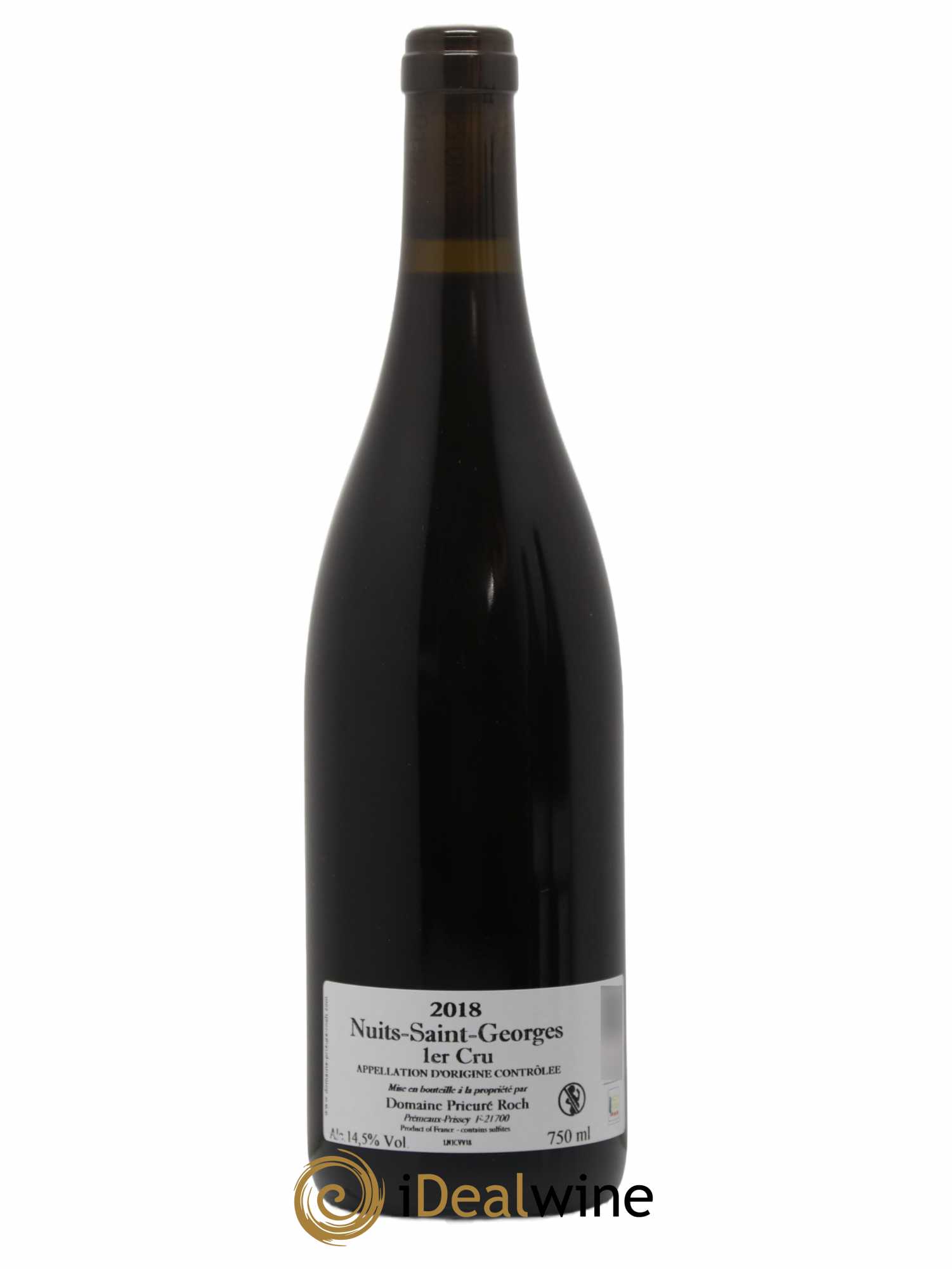 Nuits-Saint-Georges 1er Cru Vieilles Vignes Prieuré Roch 2018 - Lot de 1 bouteille - 1