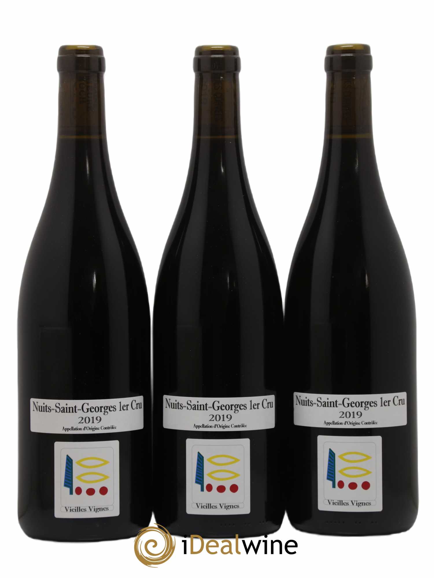 Nuits-Saint-Georges 1er Cru Vieilles Vignes Prieuré Roch 2019 - Lot de 3 bouteilles - 0