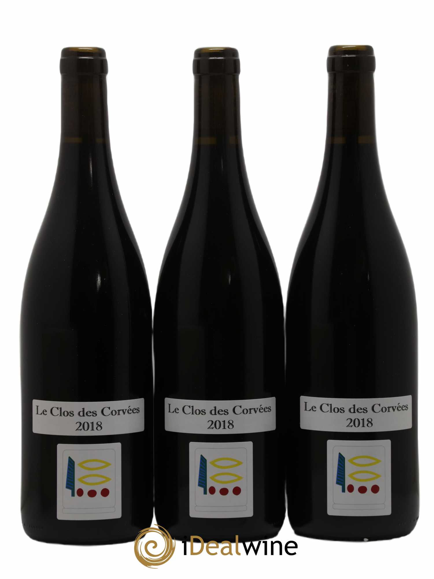 Nuits-Saint-Georges 1er Cru Le Clos des Corvées Prieuré Roch 2018 - Lot de 3 bouteilles - 0
